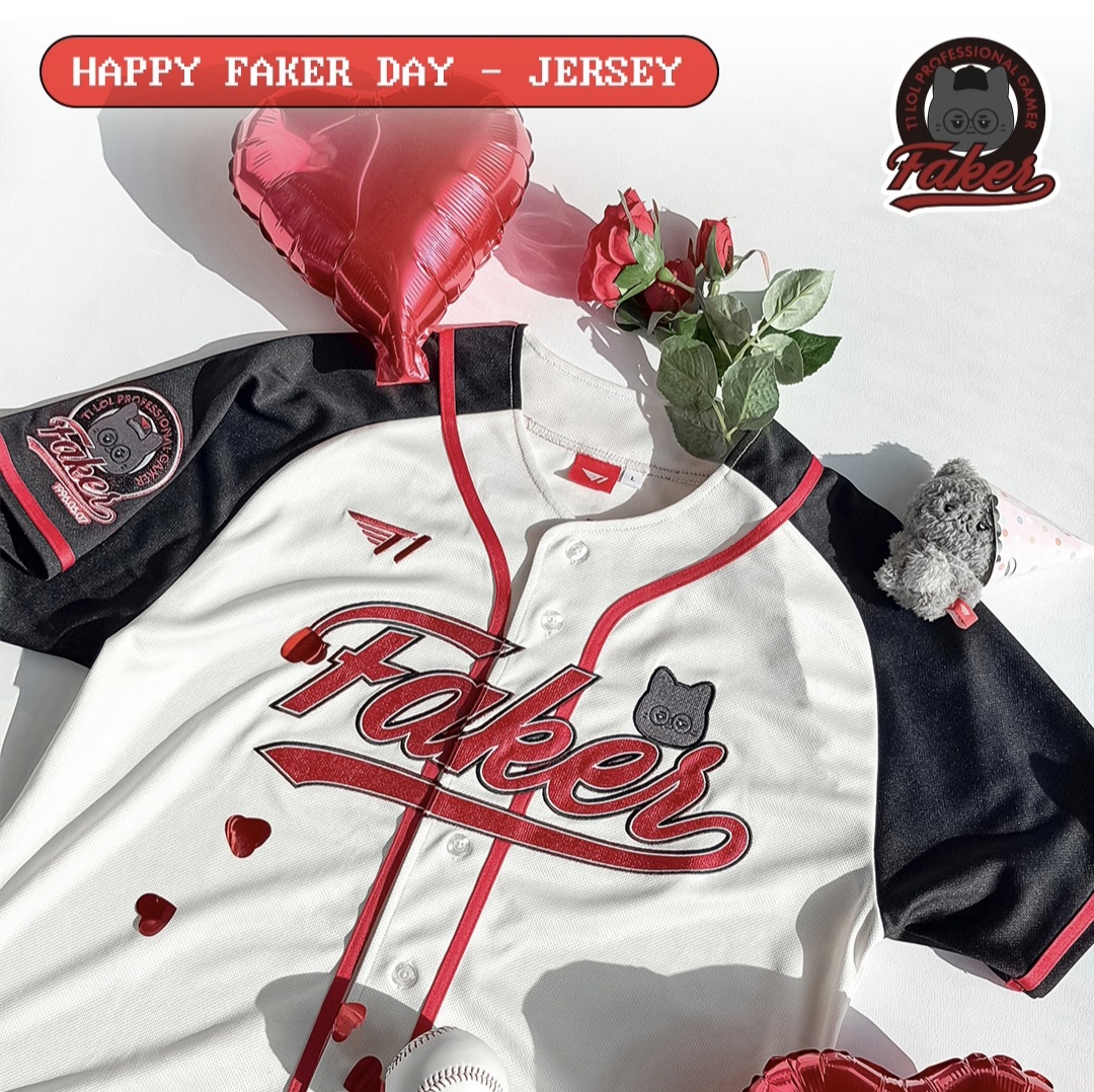 [T1 Faker] 2026 HAPPY ‘FAKER’ DAY - BASEBALL JERSEY