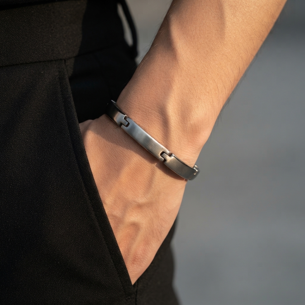 Boccia Titanium 0320-02 Bracelet 鈦金屬手鏈