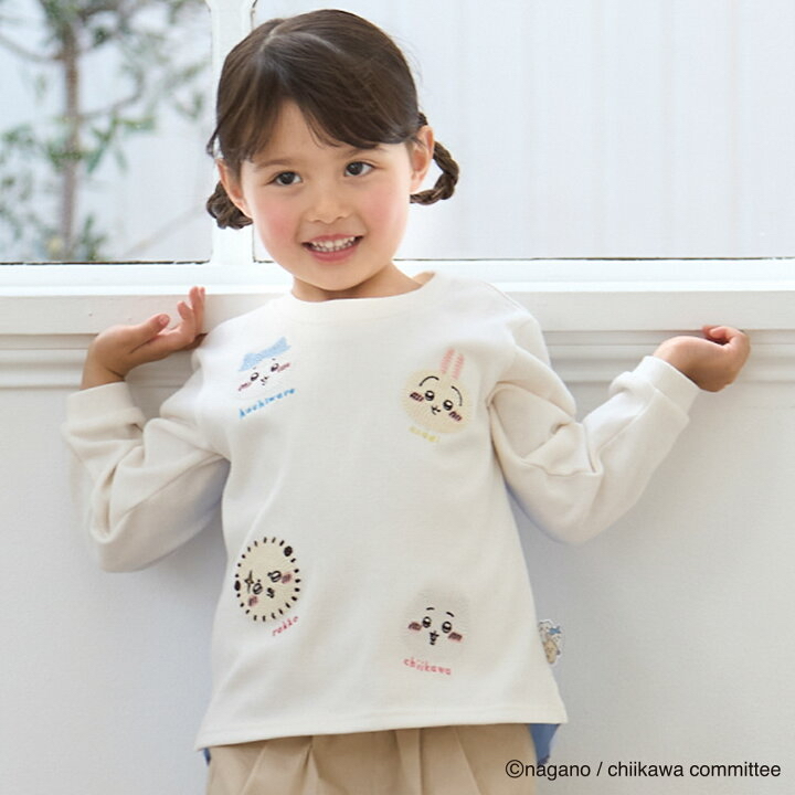 🇯🇵預訂 日本直送🇯🇵 Petit Main x Chiikawa系列四色人物刺繡長袖上衣