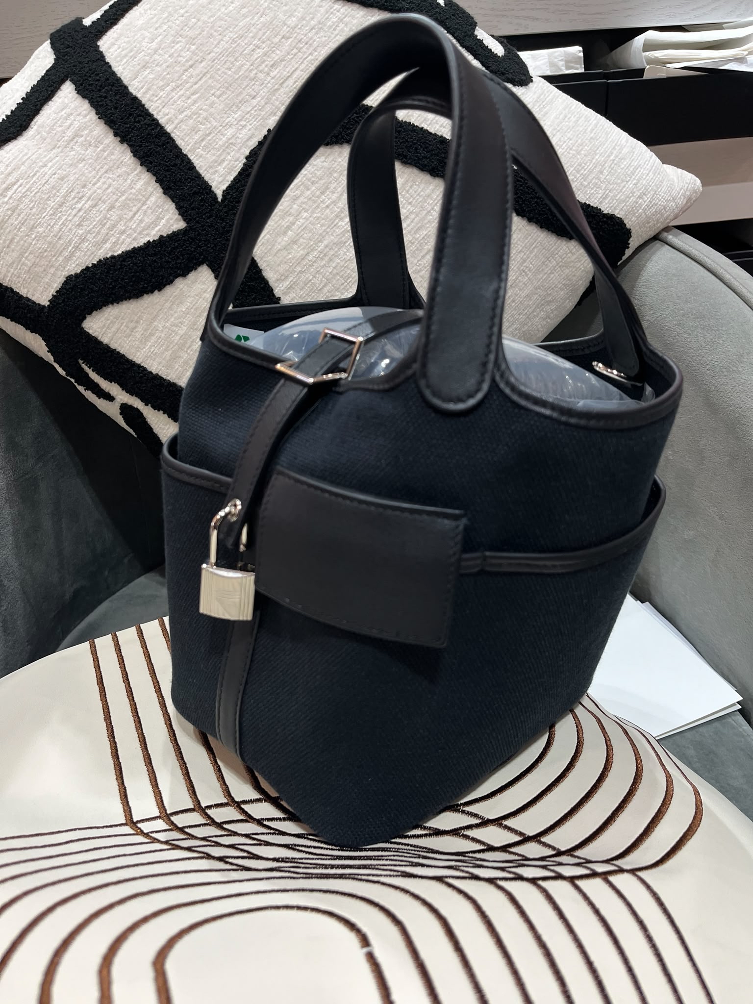 HERMES PICOTIN 18 LOCK POCKET cargo,stamp Z 100%Authentic, 98%New ✅收據✅key lock✅ dust bag✅box 