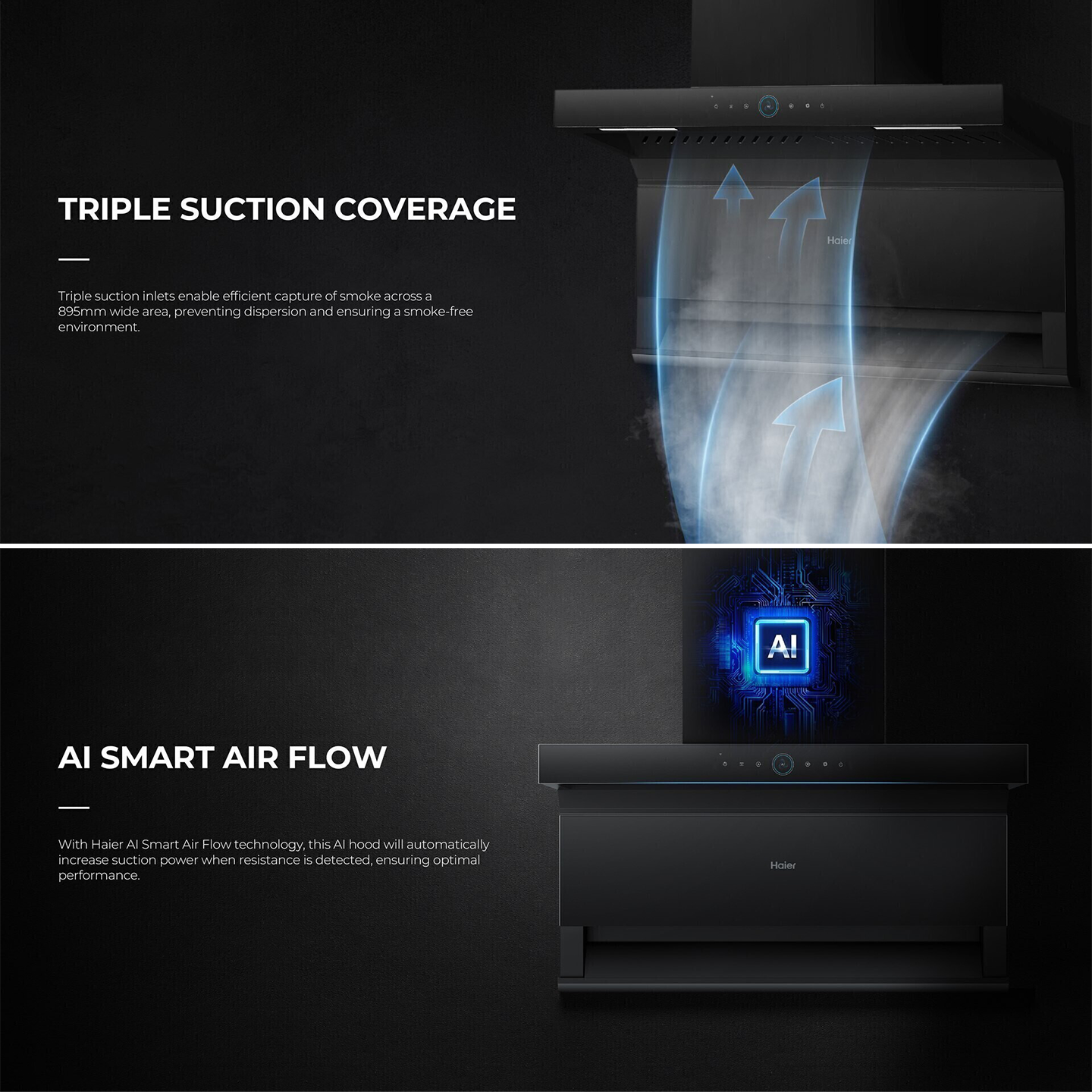 Haier T-Shape Range Hood (HH-CT6906)