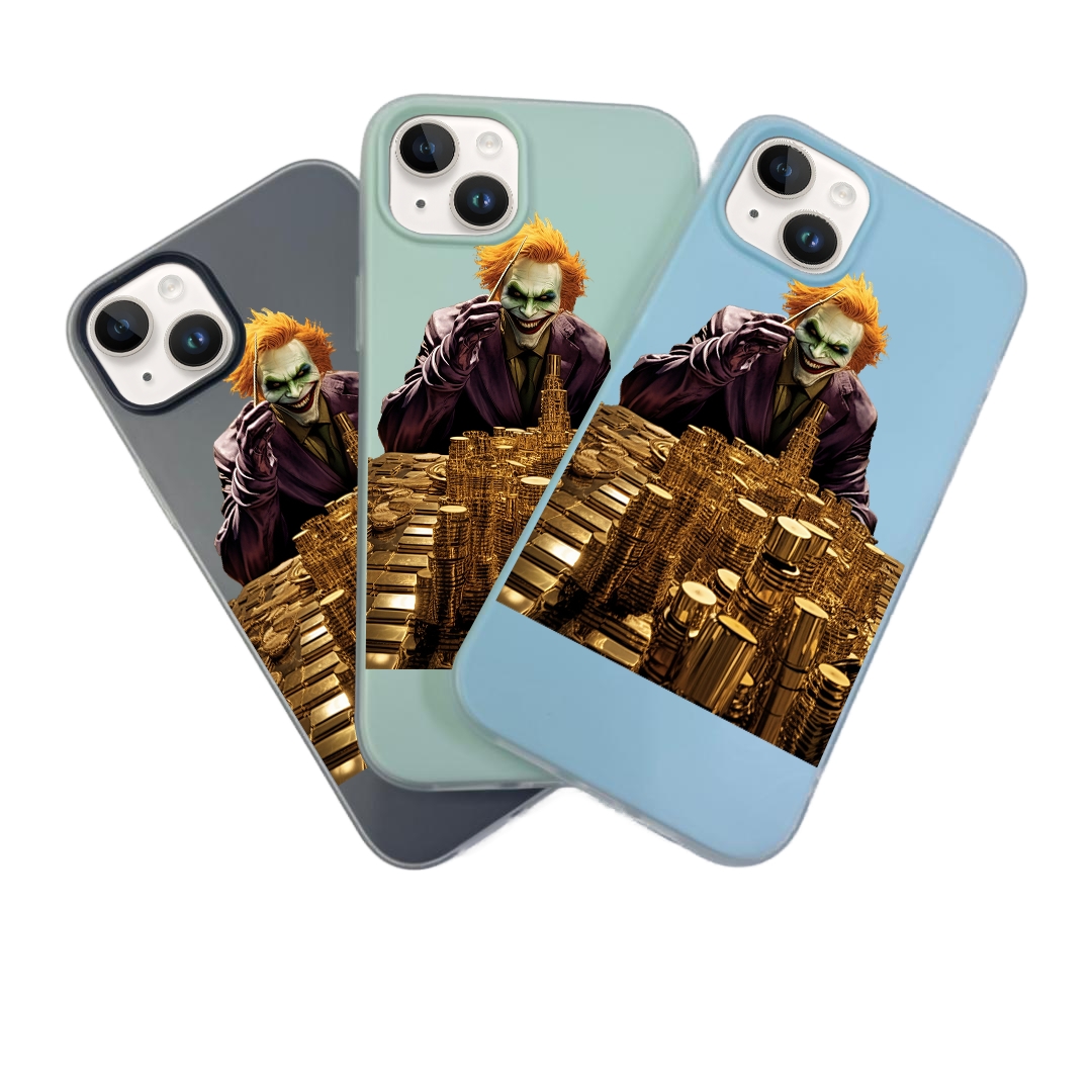 JELLY CASE PHONE FOR IPHONE - DESIGN JOKER B