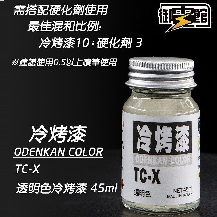 Odenkan 御電館 冷烤漆 TC-X & CB-1
