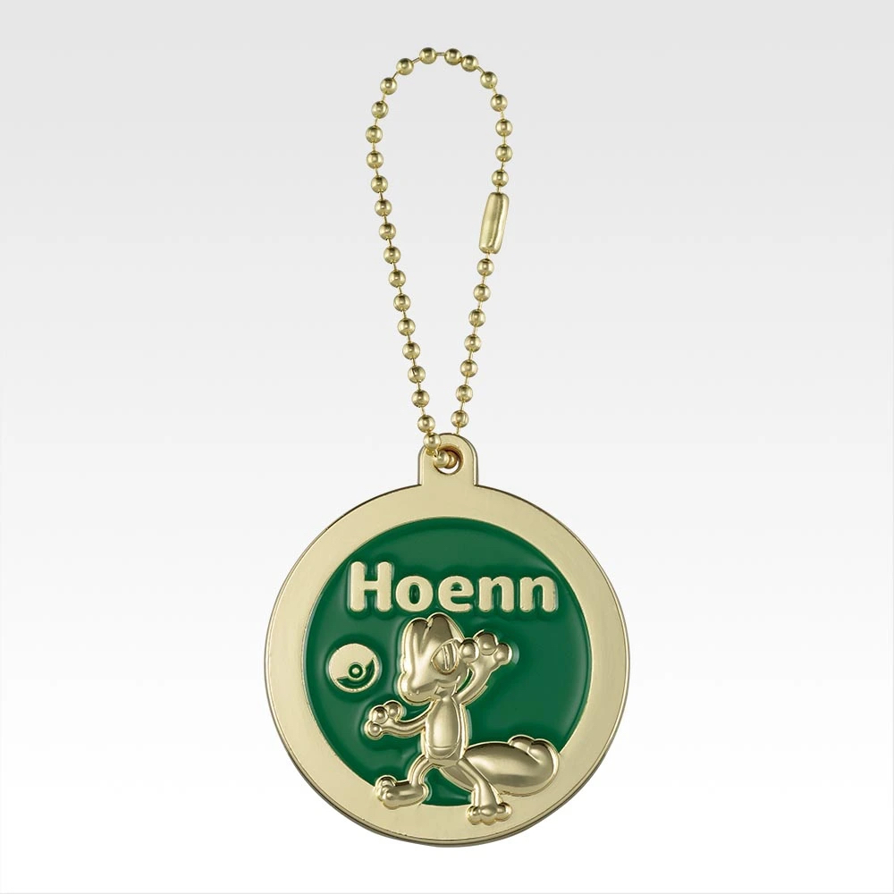【J賞】Pokémon 30th ANNIVERSARY vol.1 一番賞金屬掛飾 - Hoenn Green