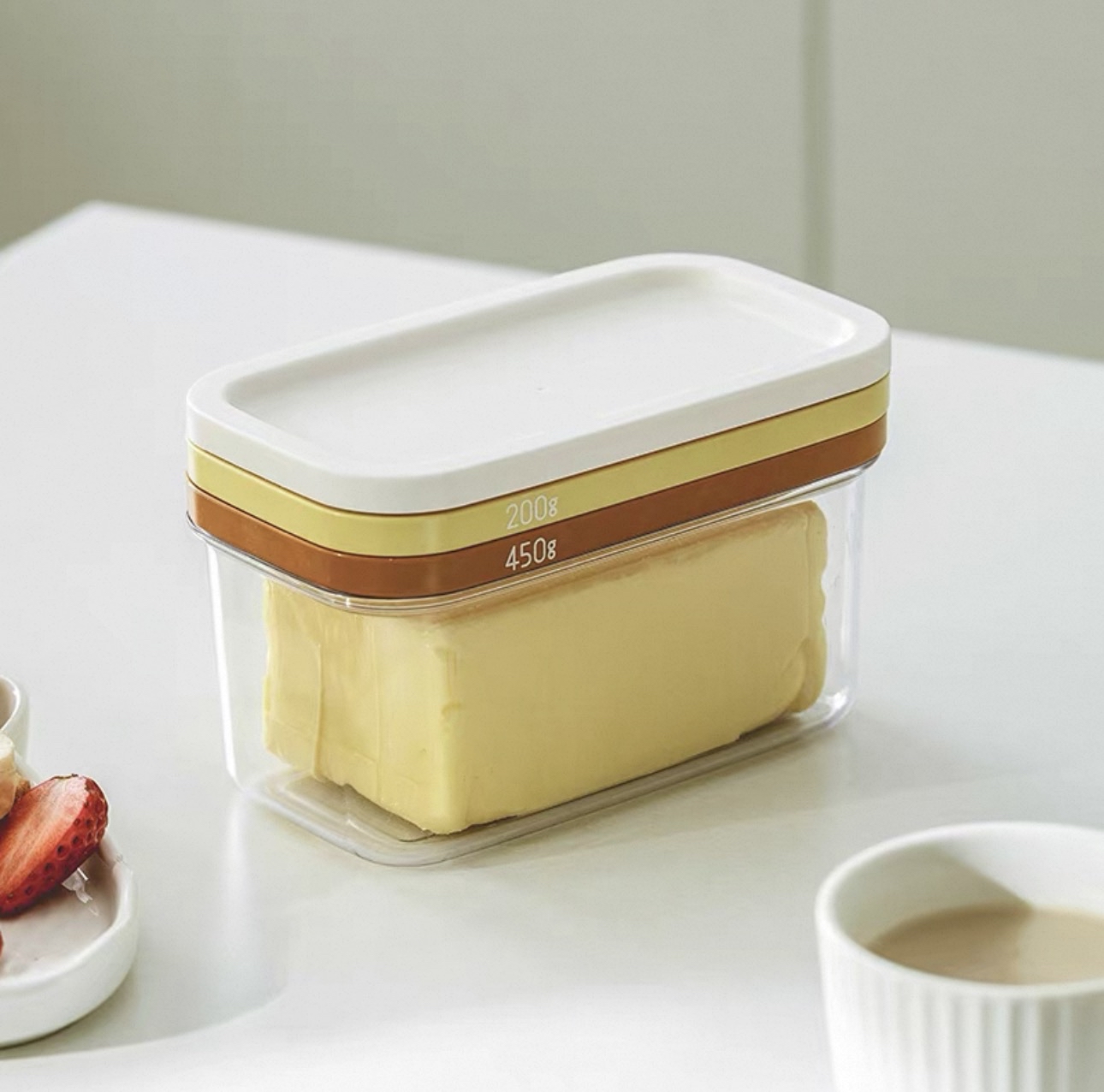 日本AKEBONO牛油切割收納盒