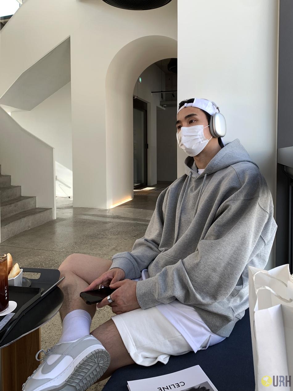 【100%保證韓國直送】高級 USA 棉質背部剪裁寬鬆連帽衫 Premium USA Cotton Overfit Hoodie [12 color] RL112852