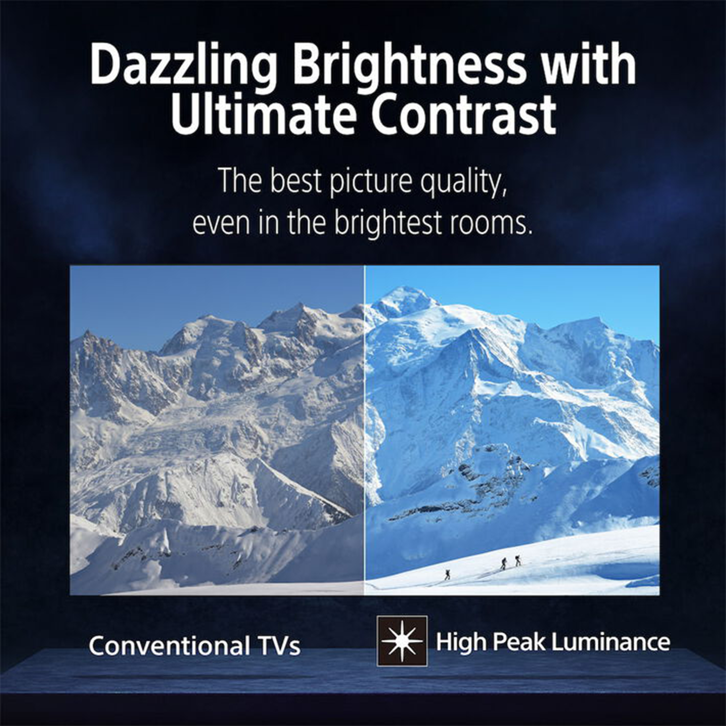 Sony 75" BRAVIA 9 Mini LED 4K Google TV (K-75XR90)