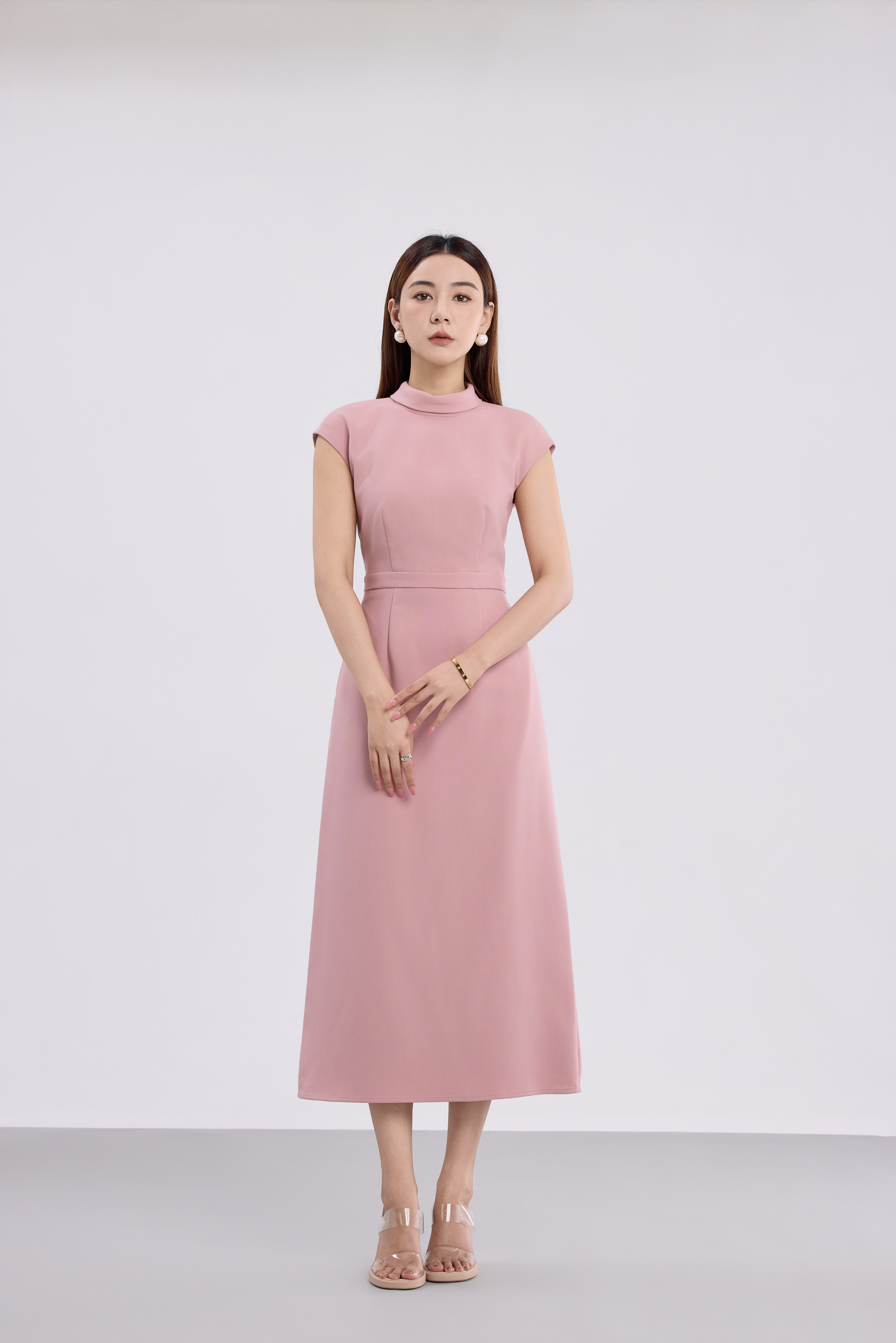 14241328 Aurora Open-Back Elegance Dress