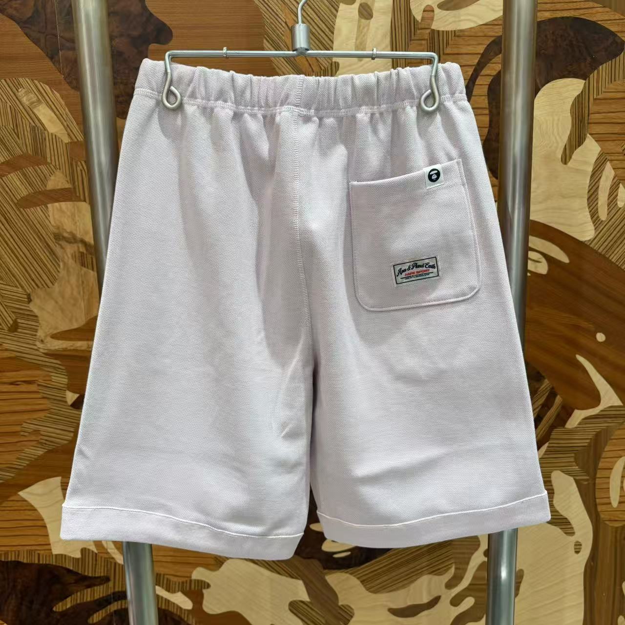 AAPE Moonface sweat shorts (C698)