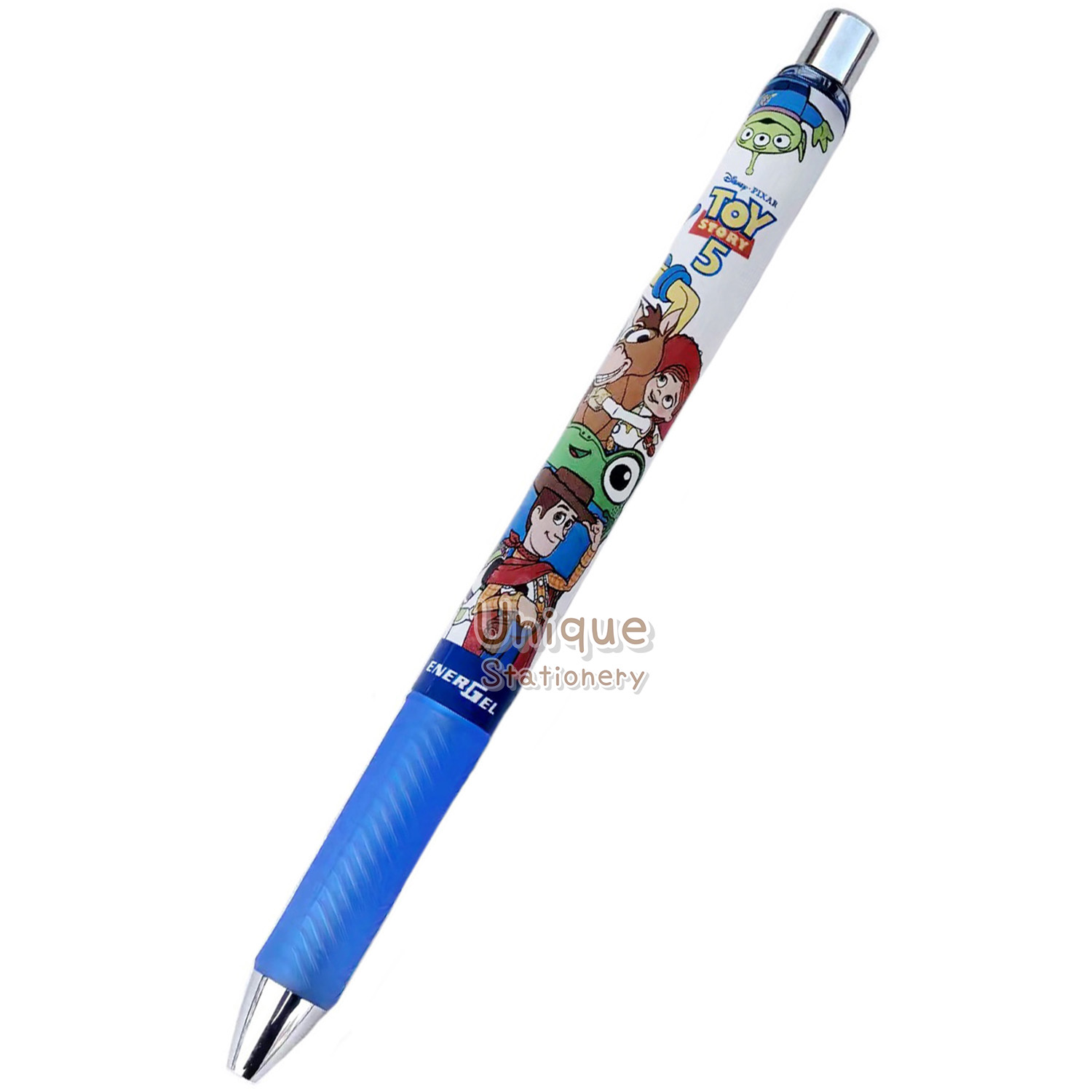 現貨｜Disney Toy Story 日本製 Pentel EnerGel 0.5mm 黑色 啫喱筆 (CR140472)