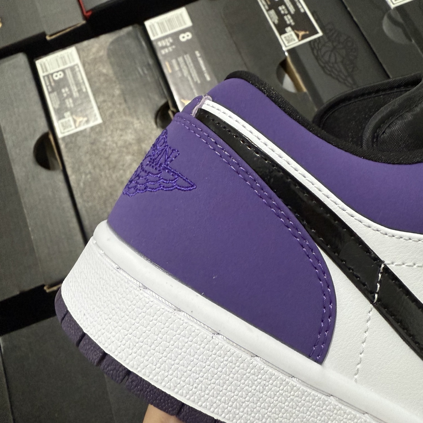Nike Air Jordan 1 Low 'Court Purple' 553558-125