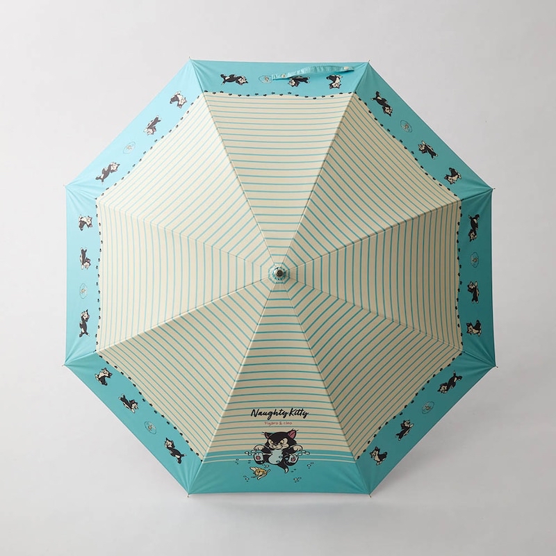  🎀【預訂】Disney 肉球柄防UV傘 - Figaro