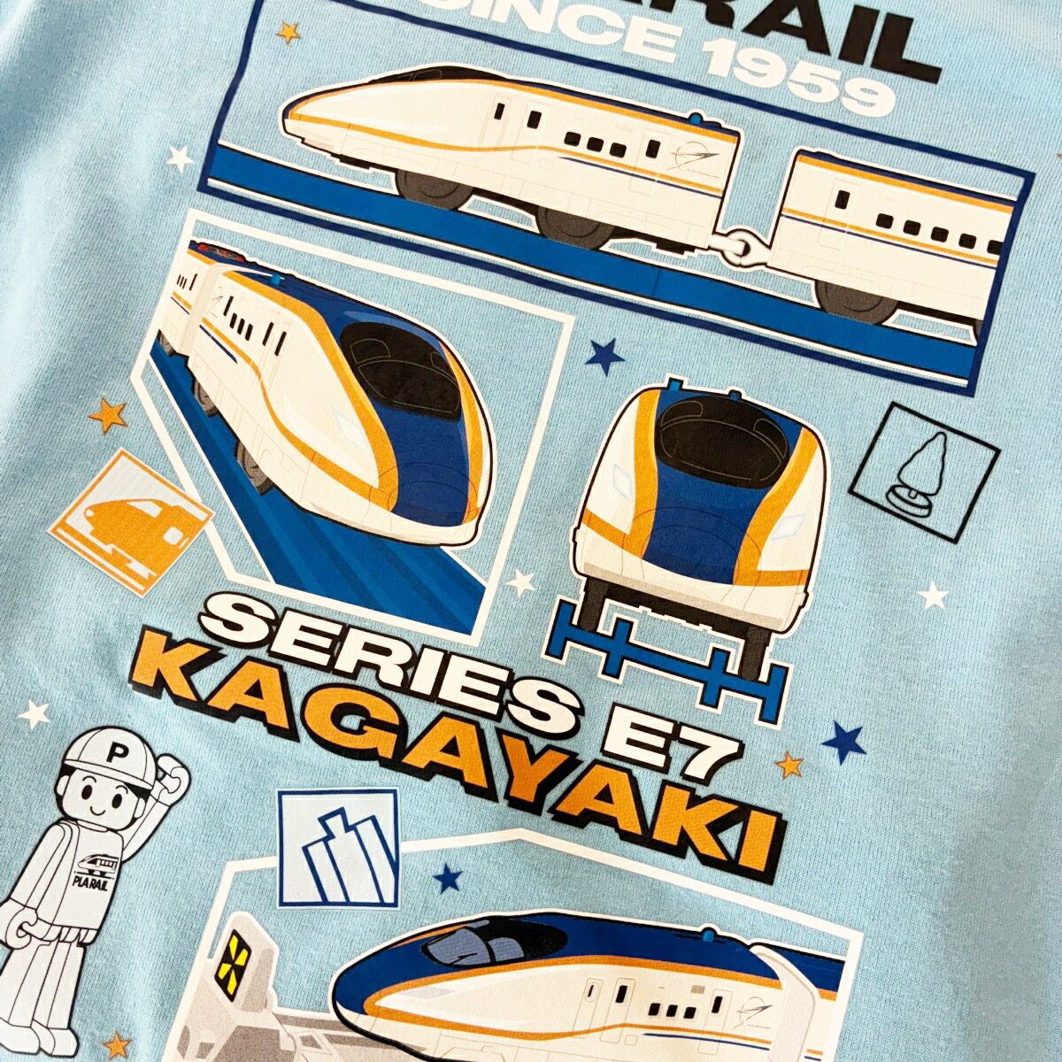 🆕【⭐訂購⭐】🇯🇵日本直送 🌀#新幹線 短袖家居服套裝［2款選］🌀[PLFA-0139] [260713]