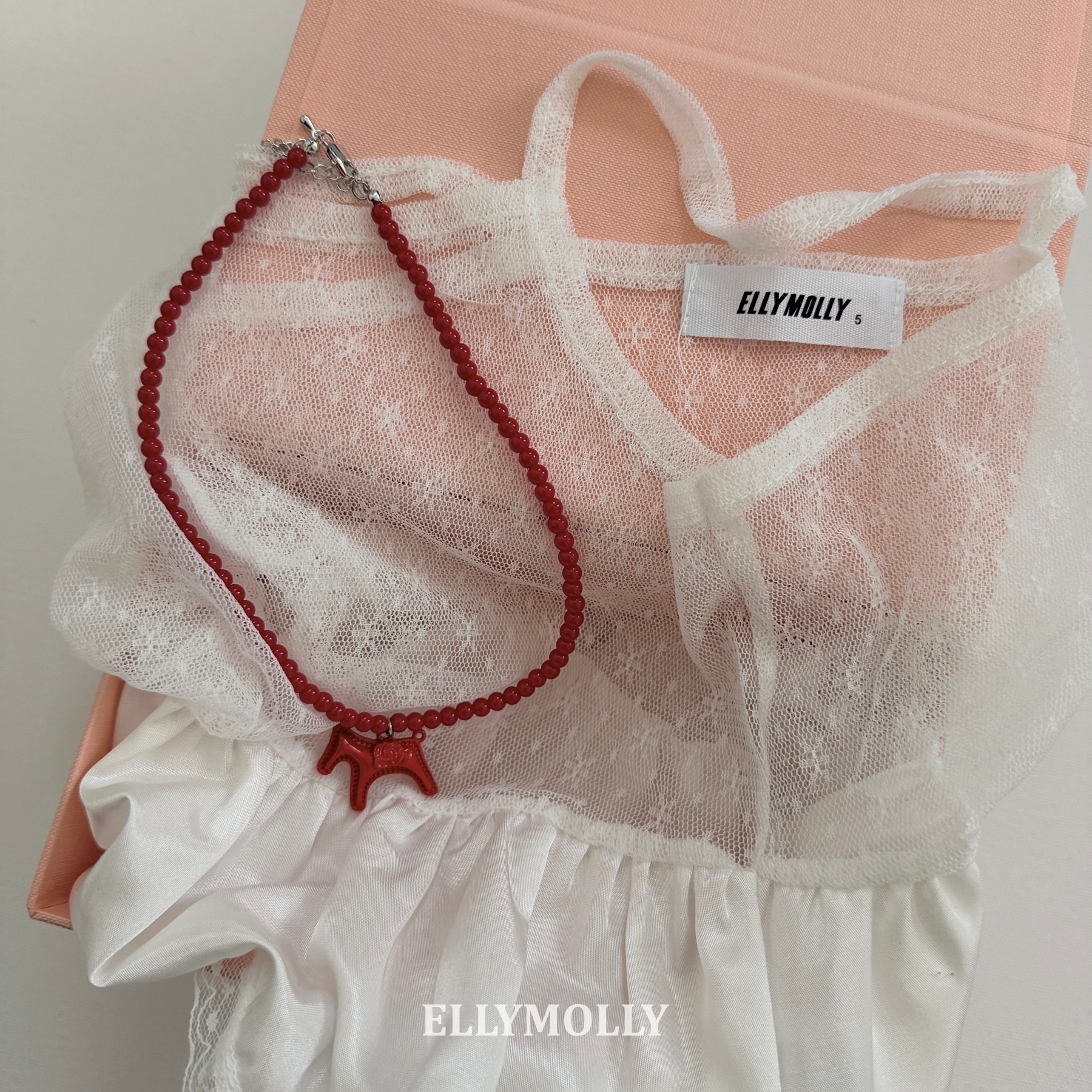 Ellymolly | Horse Bead Necklace(ACC)