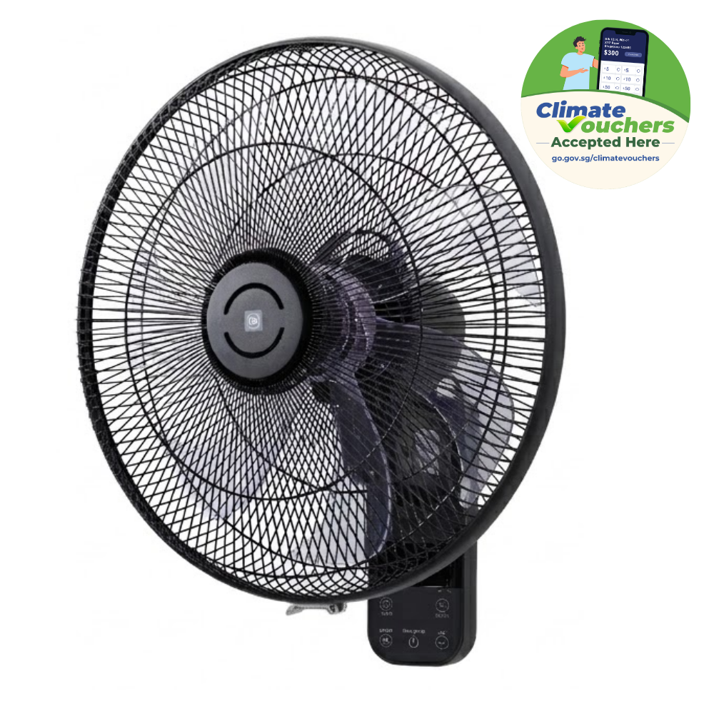 KDK 16" DC Wall Fan with Remote Control JV40S AOI