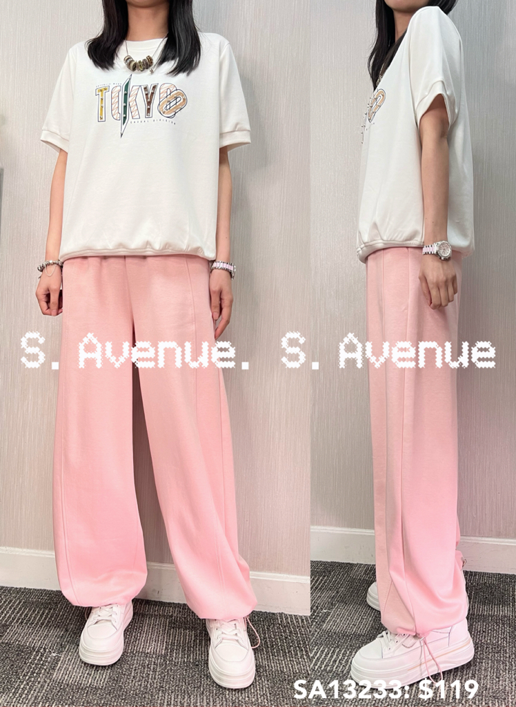 SA13233: 短袖英文字靚tee