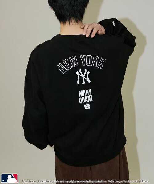 預訂 MLB×MARY QUANT 聯名圓領衛衣 [貨號26A723]