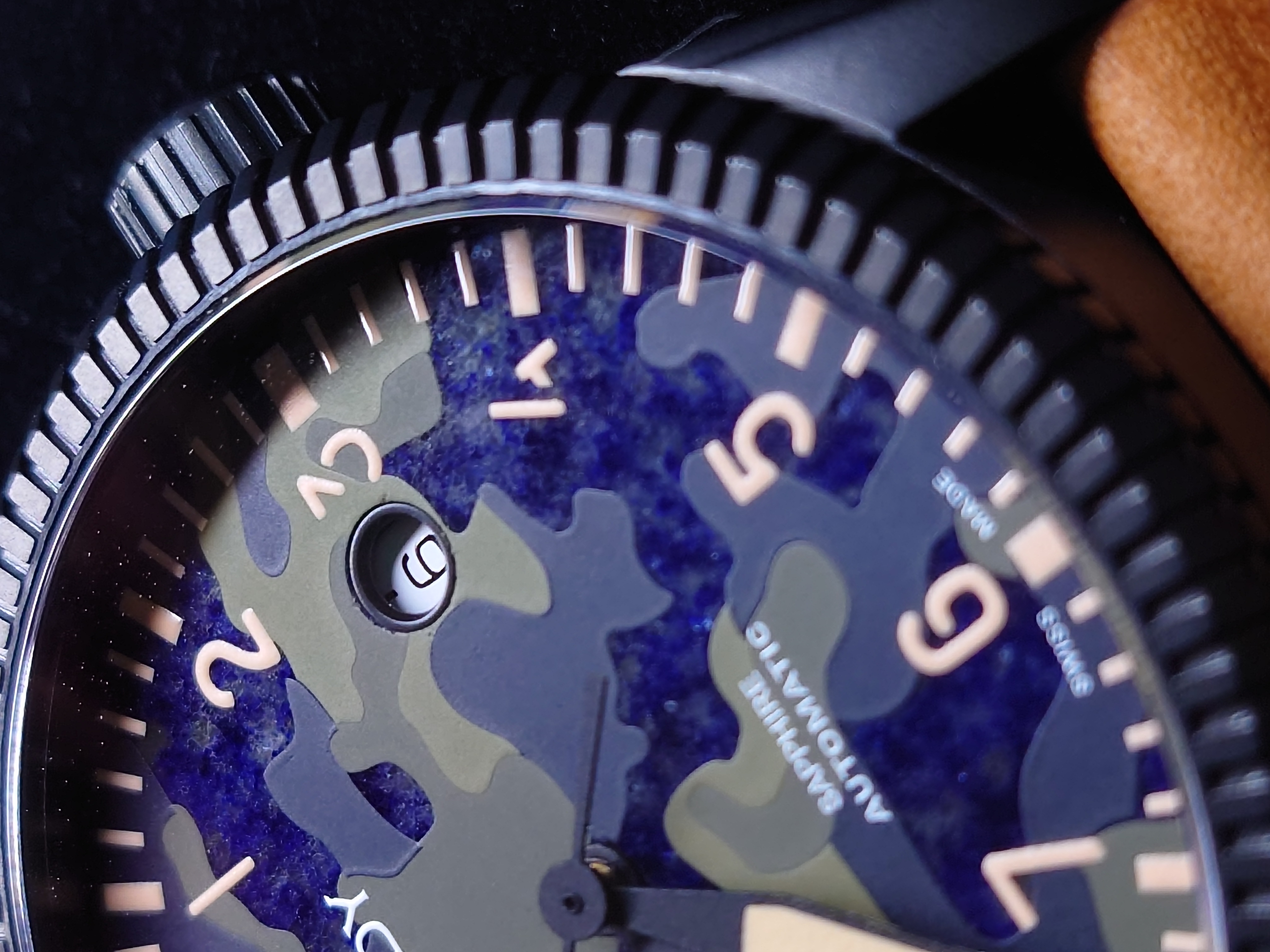 Le Tandy - Pilot MMXVII LE4021BA8X 青金石迷彩面 黑錶帶