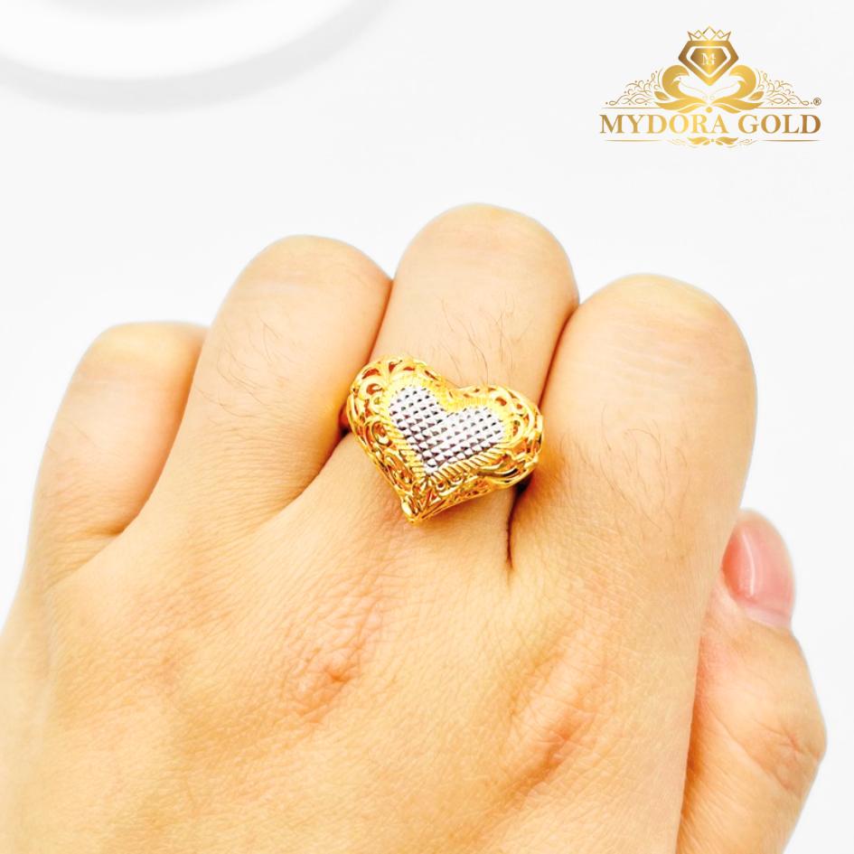 MYDORA Cincin Love Jawa Anyaman (5G) l EMAS 916/22K