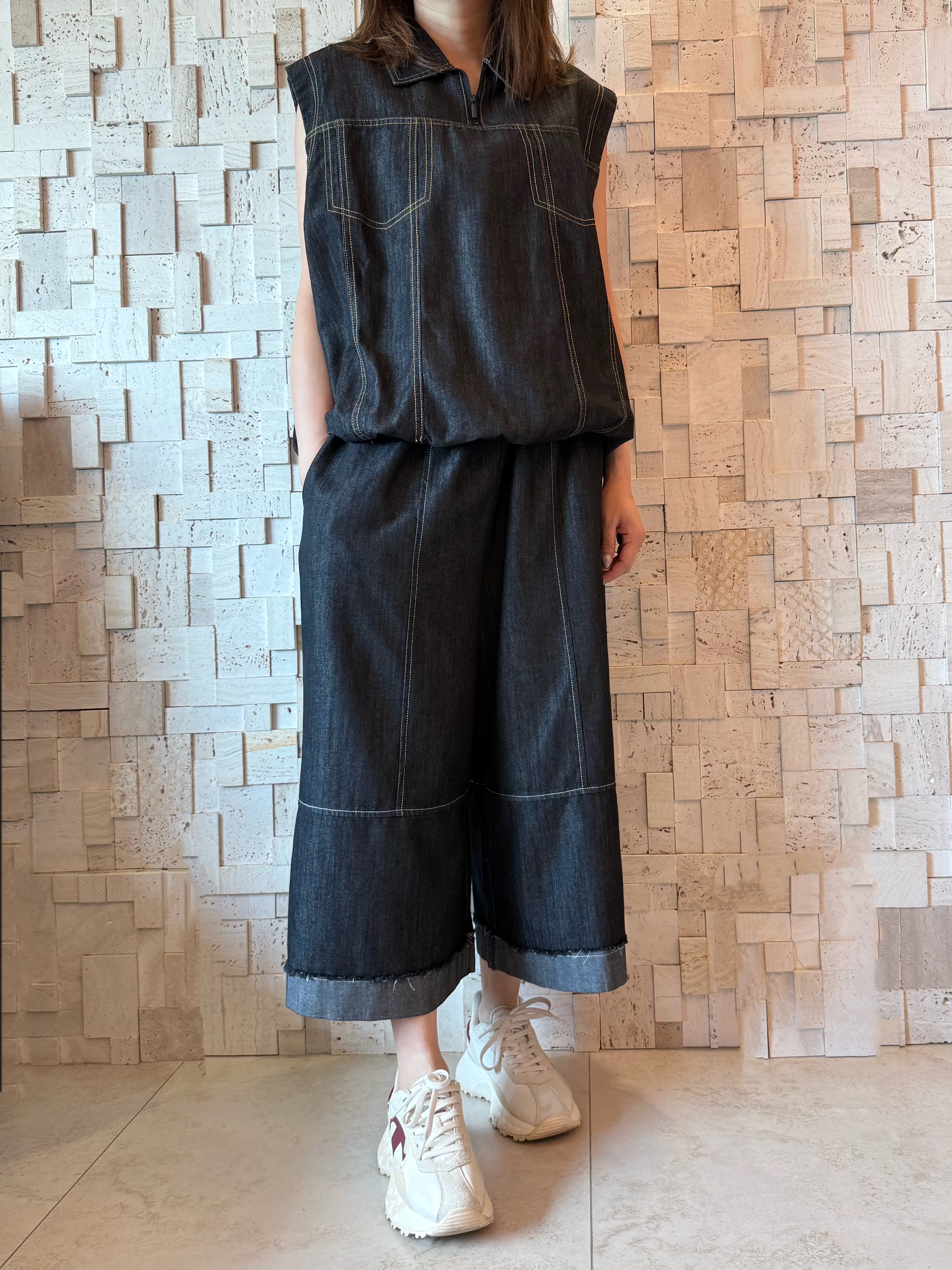 #2111 牛仔布工裝背心🔥