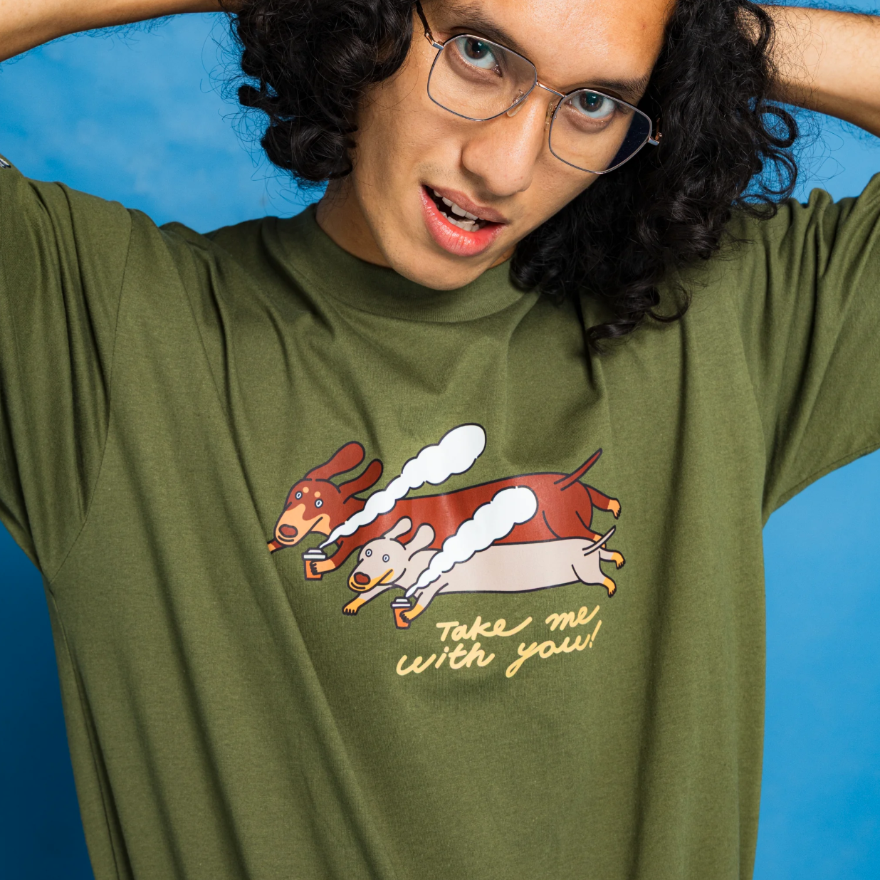 【預訂】泰國臘腸狗Cafe BENKOFF Take Me with You Shirt