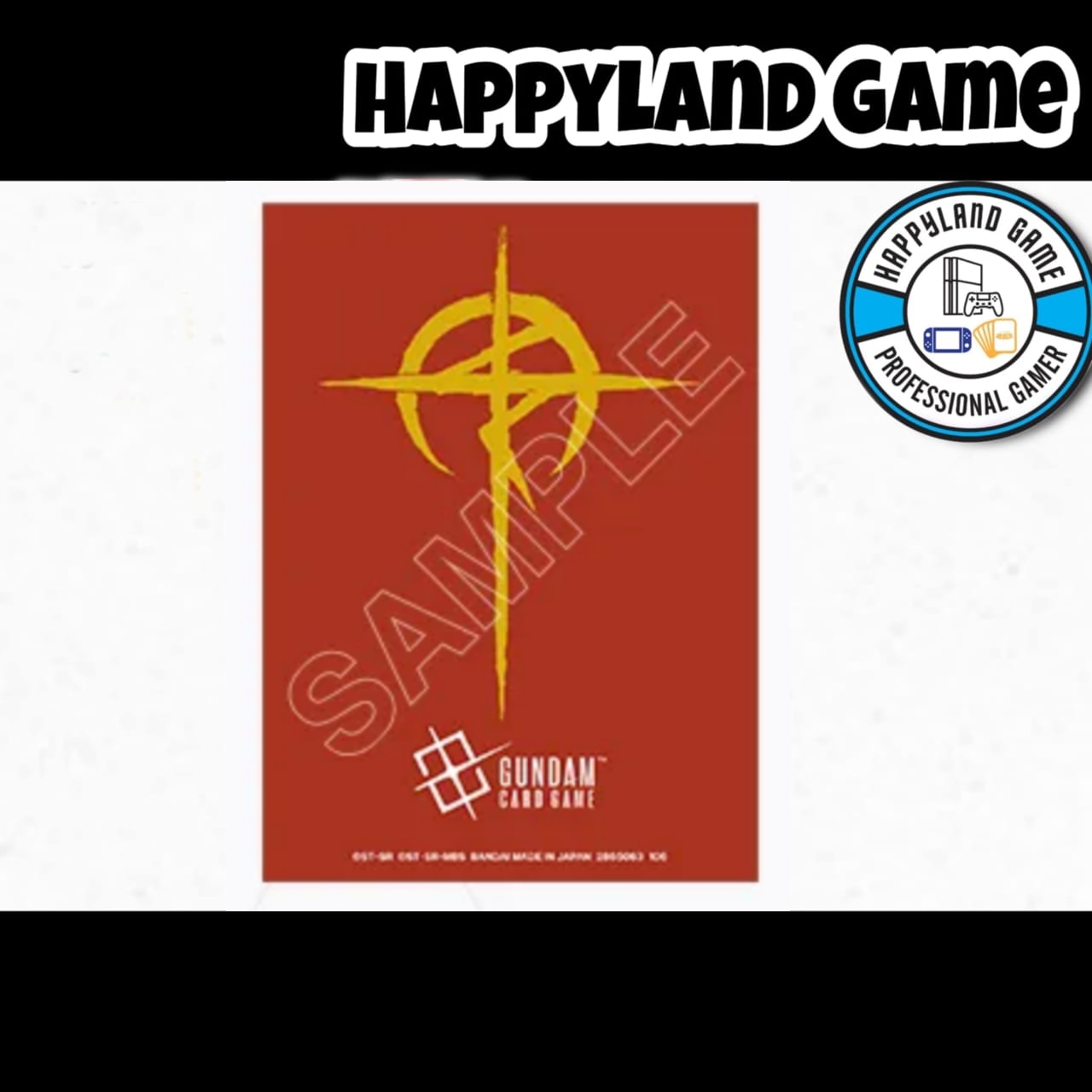 Gundam TCG Card Game - Official Matte Sleeves EX02 [EVX06]