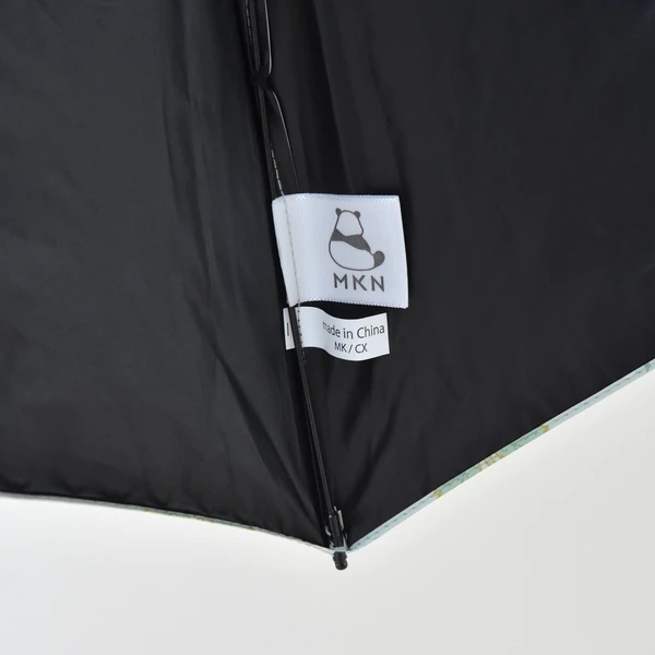 日本花文樣50cm熊貓輕量迷你傘