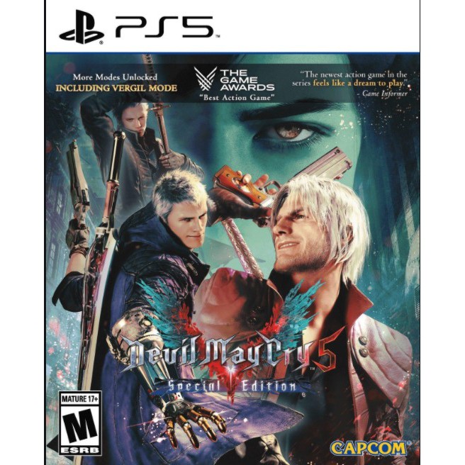 (🔥FLASH SALE🔥) Devil May Cry 5 Special Edition Full Game (PS5) Digital Download Activated