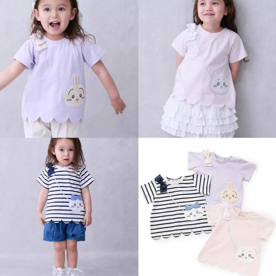 Chiikawa x Petit main 童裝短袖 - 1件 現貨