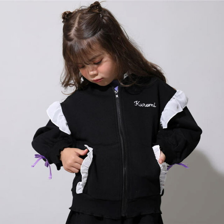 🇯🇵預訂 日本直送🇯🇵Babydoll x Sanrio系列四色人物造型帽絲帶荷葉邊拉鍊外套