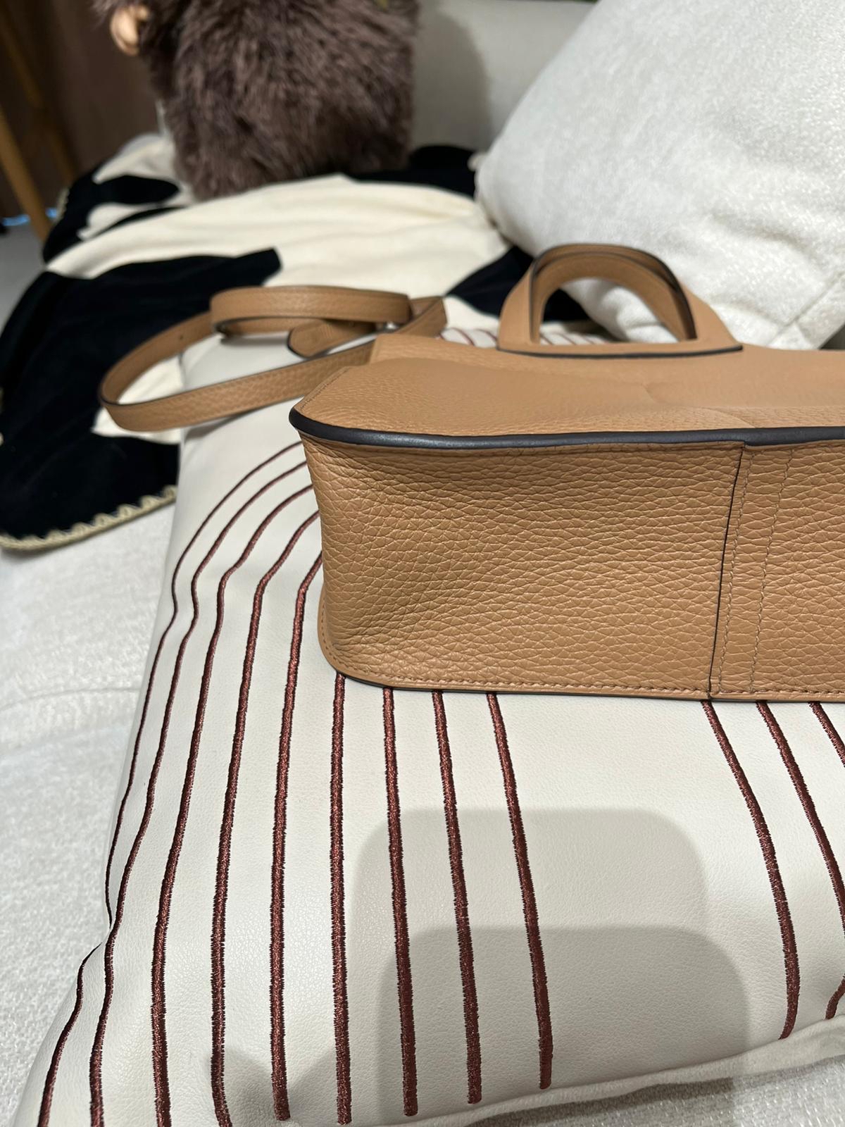 Hermes Halzan 25 Stamp U 餅乾色 100%Authentic, 95%New✅收據✅Dust bag