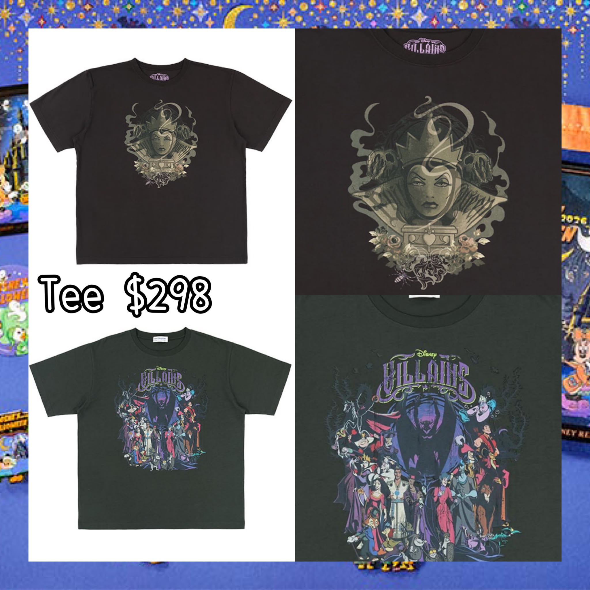 ：日本：DISNEYLAND園區產品 2026 DISNEY HALLOWEEN 3/9 日本發賣 TEE