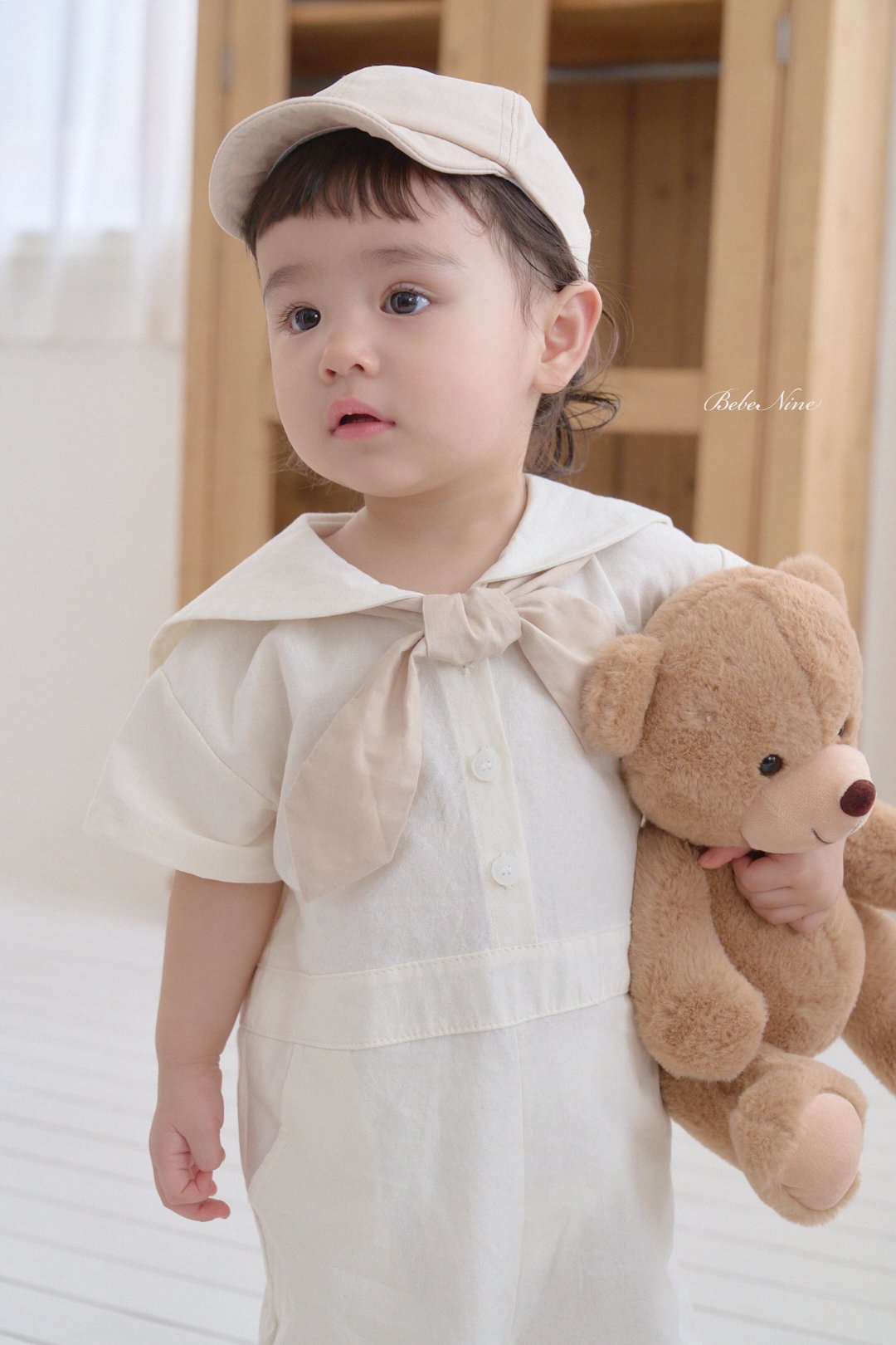 ☀️預訂 韓國直送☀️🇰🇷Bebenine兩色水手領巾短袖連身服