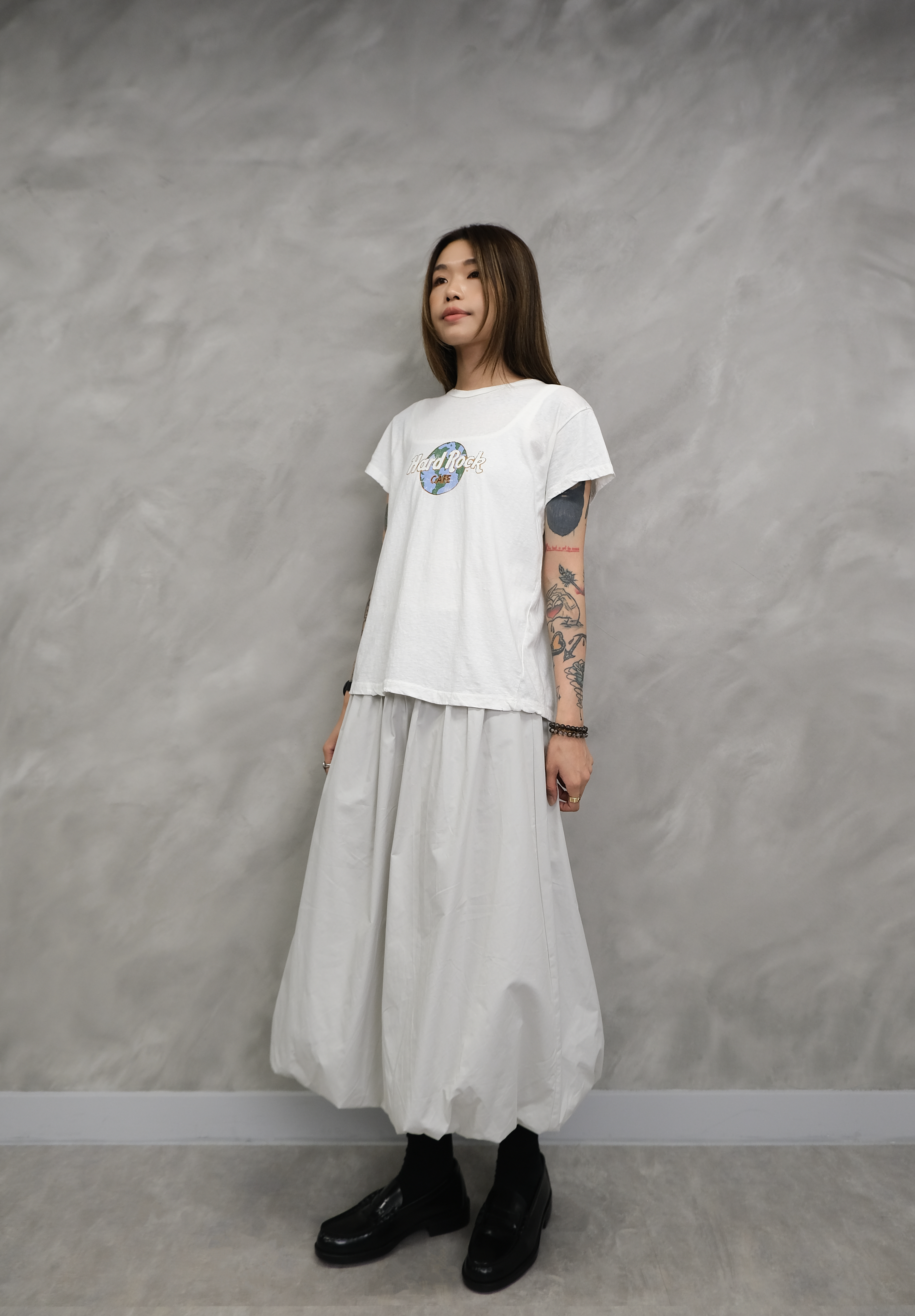 （預購優惠) Hard rock printed tee #top150
