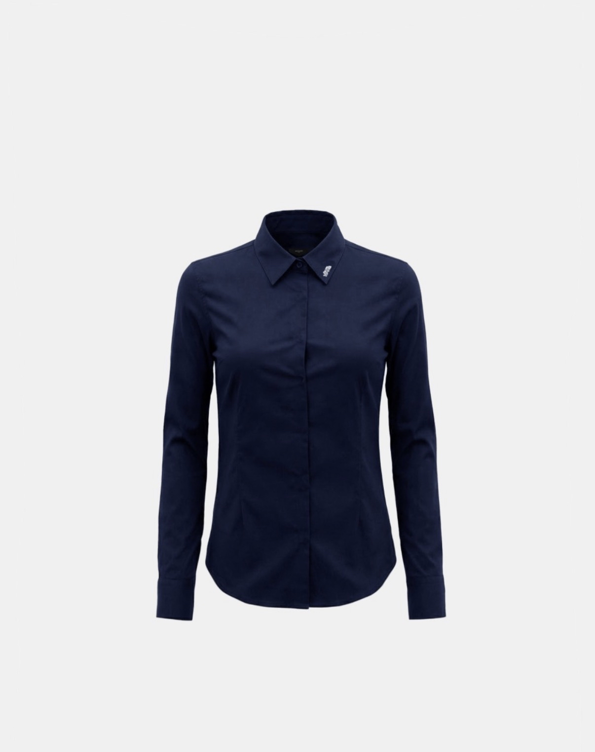 BADBLOOD [w-sht26-003] Mystic Uniform Dress Shirt - Navy