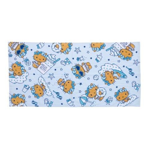 日本直送日本版Sanrio 超多角色新款34×75 cm長毛巾一套兩條
