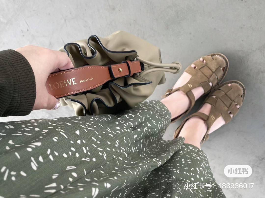 Loewe 罗意威 Flamenco Nano 纳帕小牛皮手提包