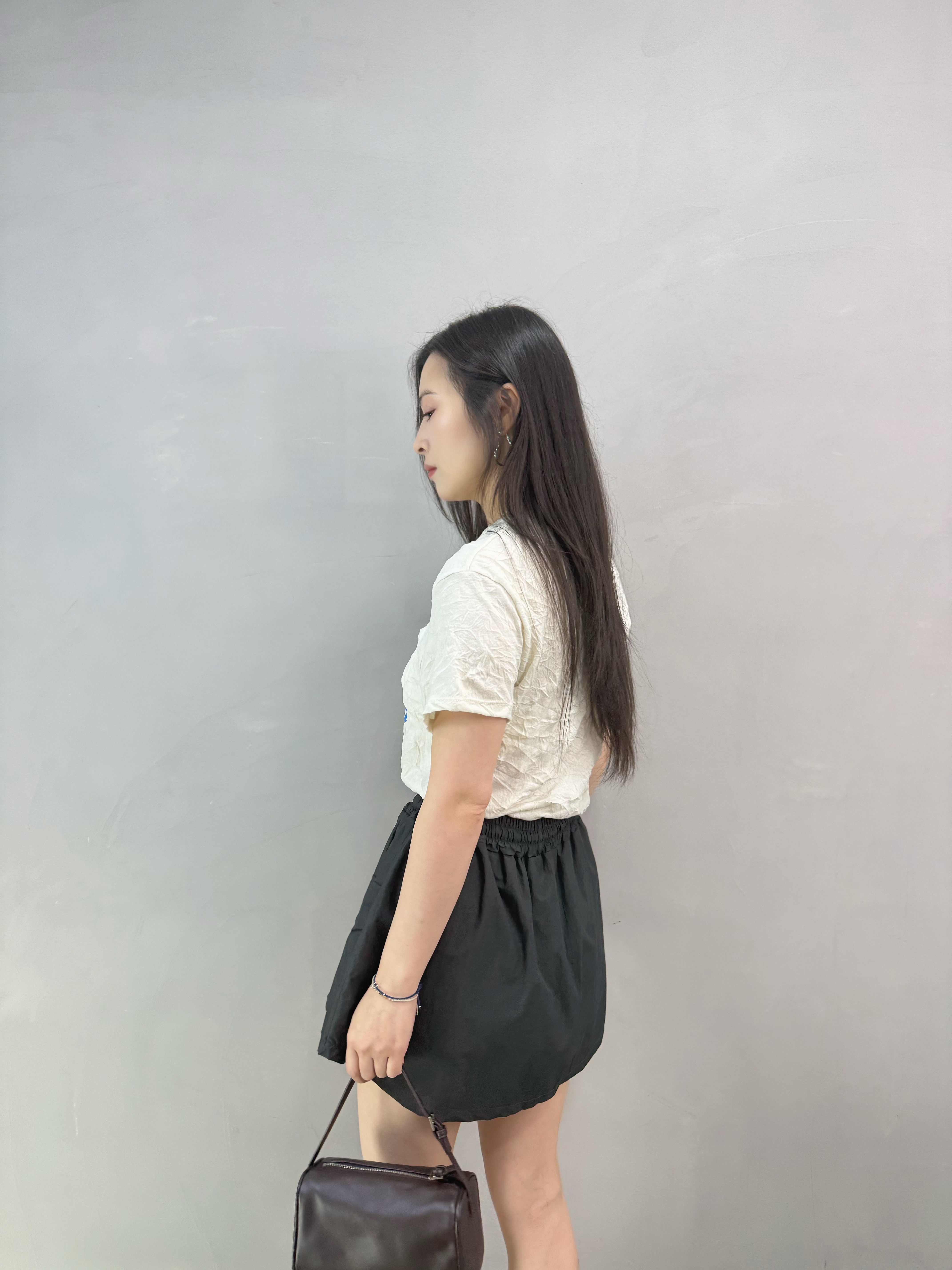 Z79 雙袋束乾料裙褲