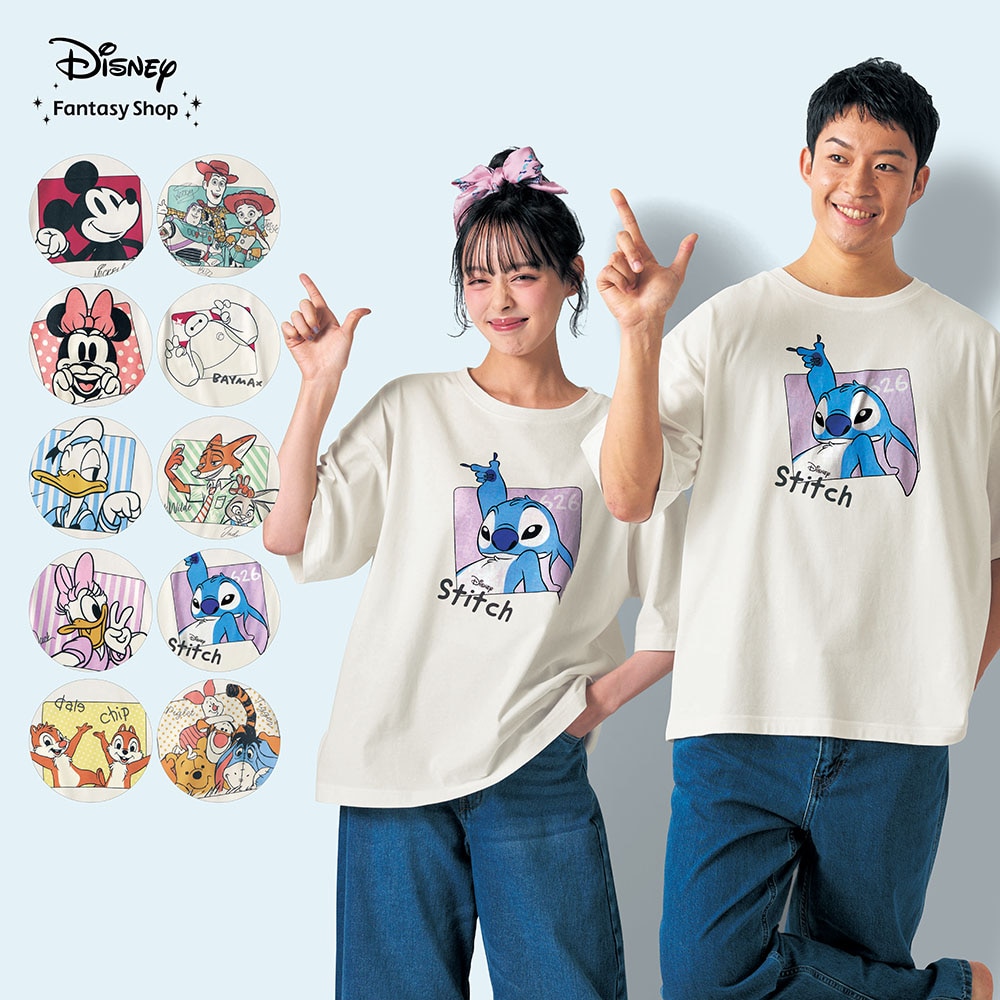 🆕【⭐訂購⭐】🇯🇵日本直送🌀❣親子裝❣#Disney 短袖 tee［10款選］🌀[PLCA-0251] [260419]