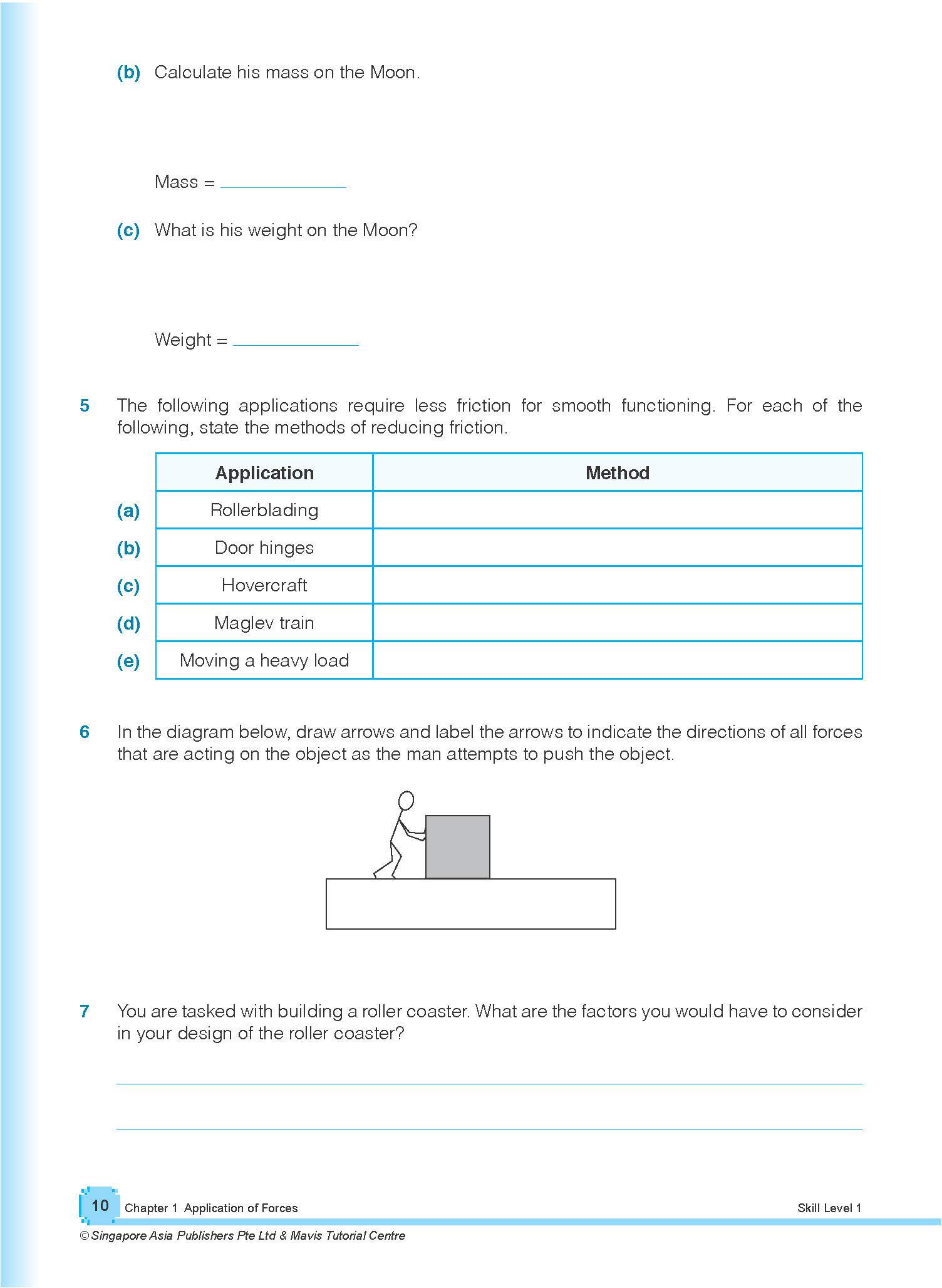 Secondary 2 Science Topical Course Assessment for G3 and IP