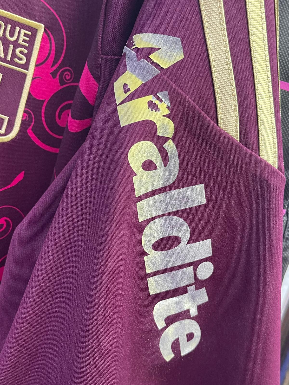 2011-12 Lyon Away Shirt #8 PJANIC Size L 