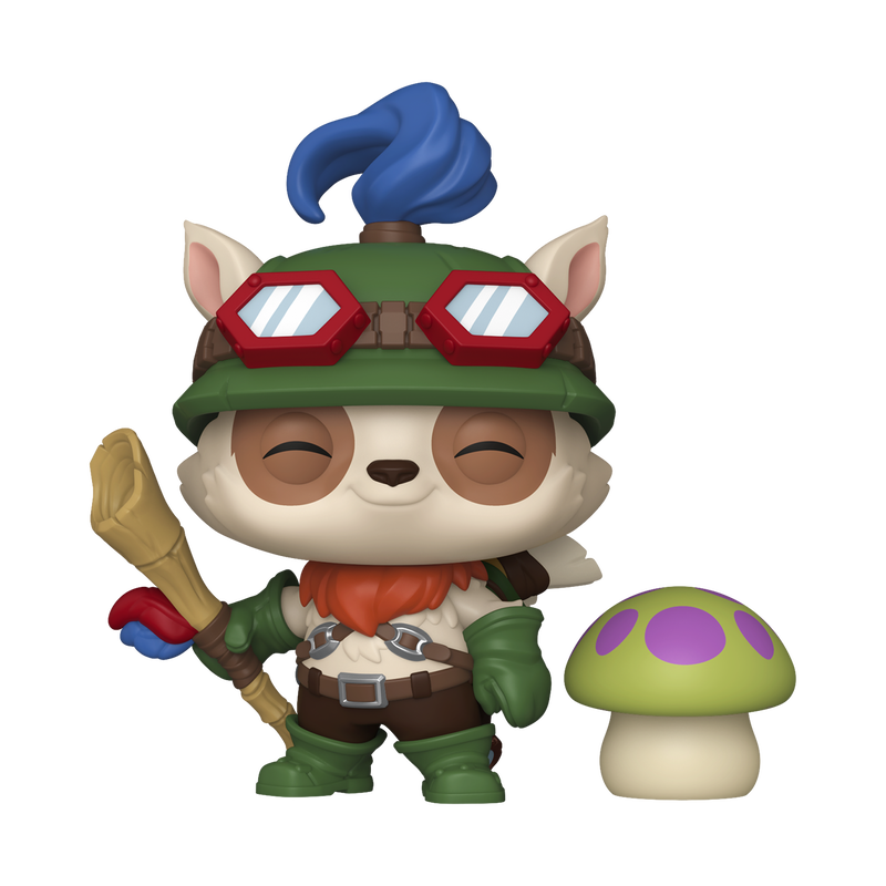 📦訂購 英國代購 Funko POP! LEAGUE OF LEGENDS & Buddy Teemo with Mushroom Figure 英雄聯盟 模型