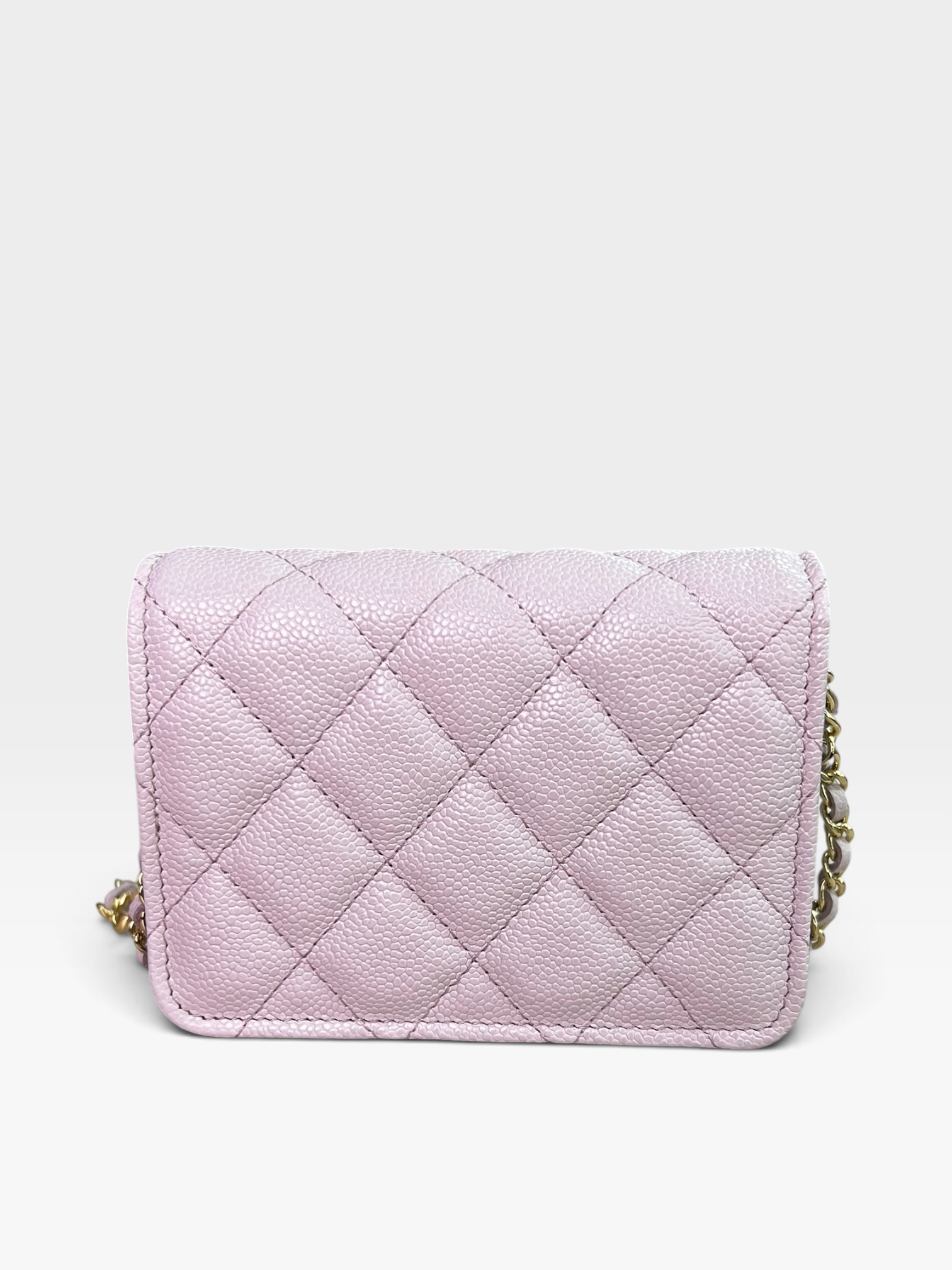 Pre-owned CHANEL Caviar Quilted Miss Coco Clutch With Chain / Product Code: 083105