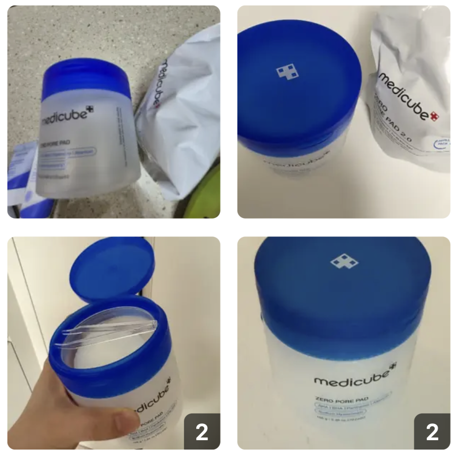 韓國 Medicube 毛孔爽膚棉片 70片＋70片｜ZERO PORE PAD 2.0 
