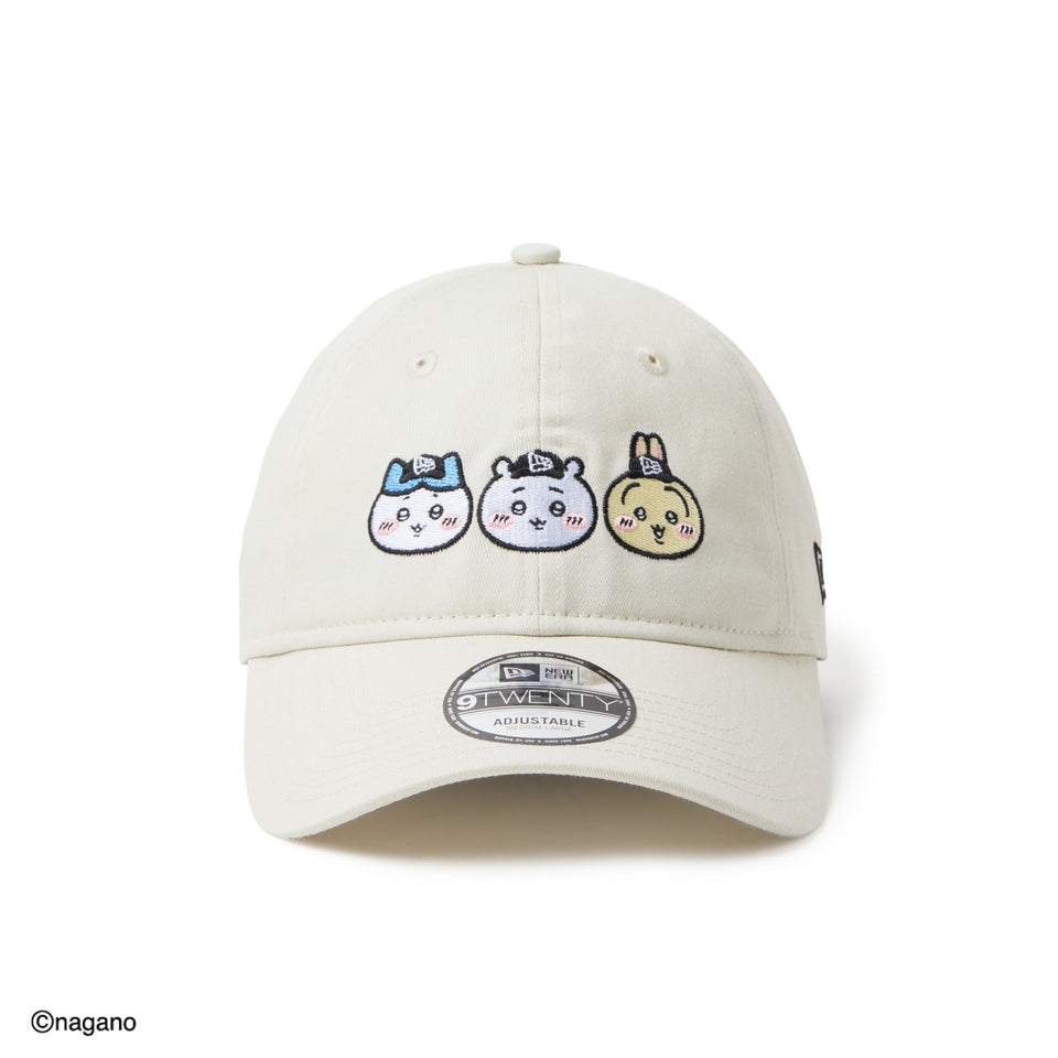 New Era 9TWENTY Chiikawa / Chiikawa, Hachiware, Usagi, Ivory