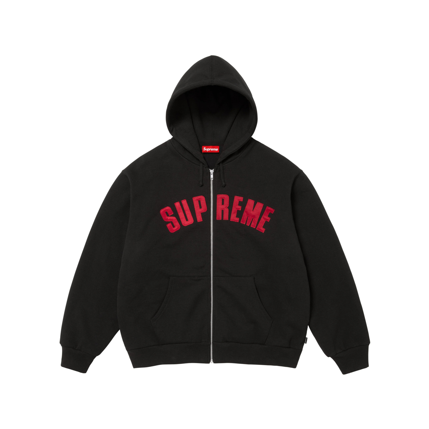 Supreme Arc Thermal Lined Zip Up Hooded Sweatshirt