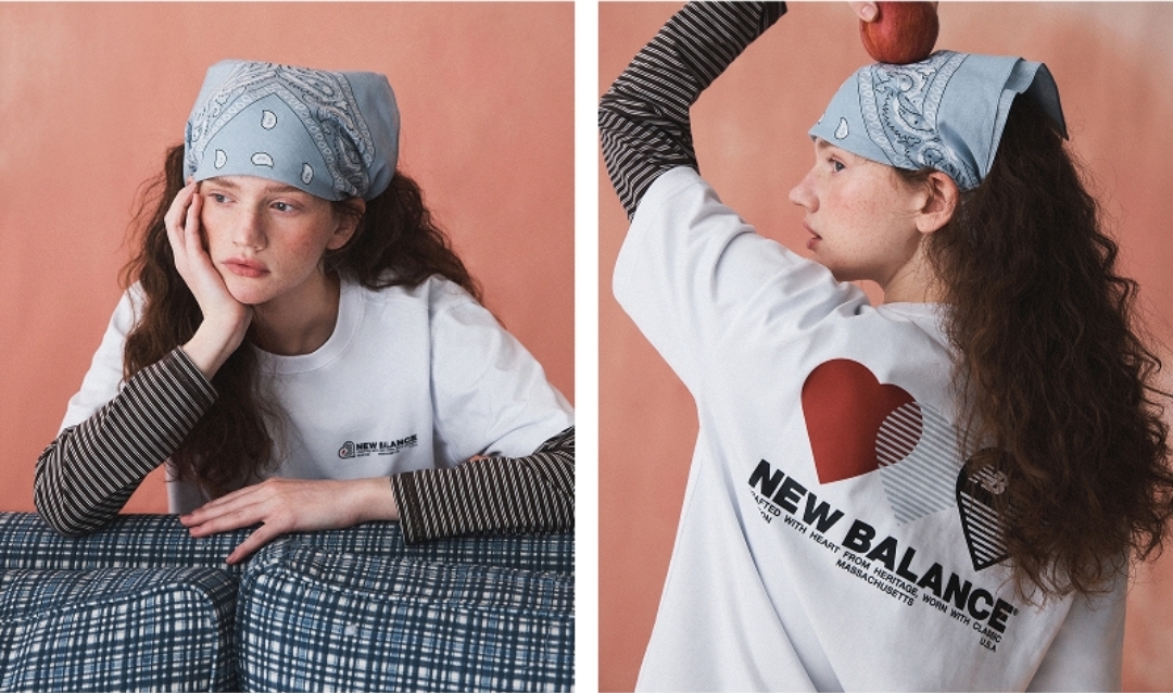 New Balance Heart Tee ｜Graphic 純色款