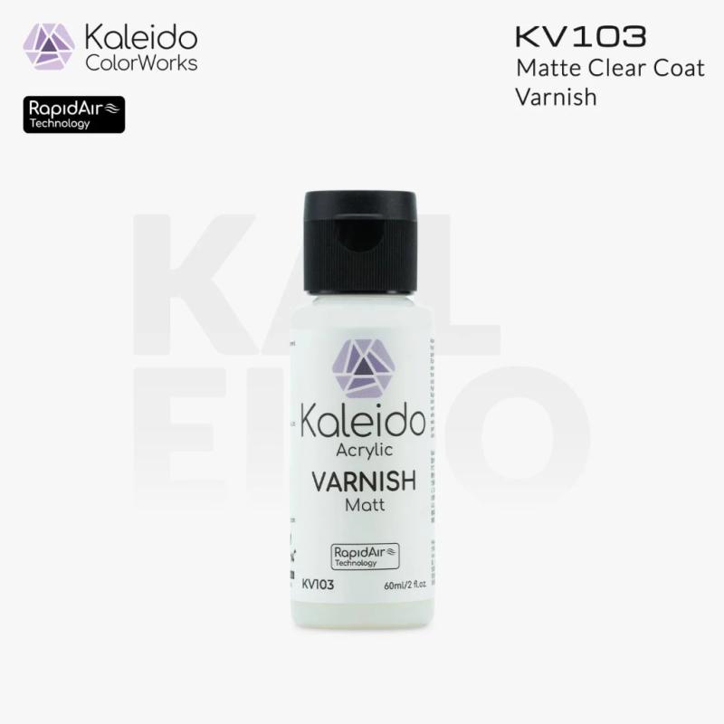 KV103 Kalerido Varnish Matte Clear Coat 60ml哑光保护漆