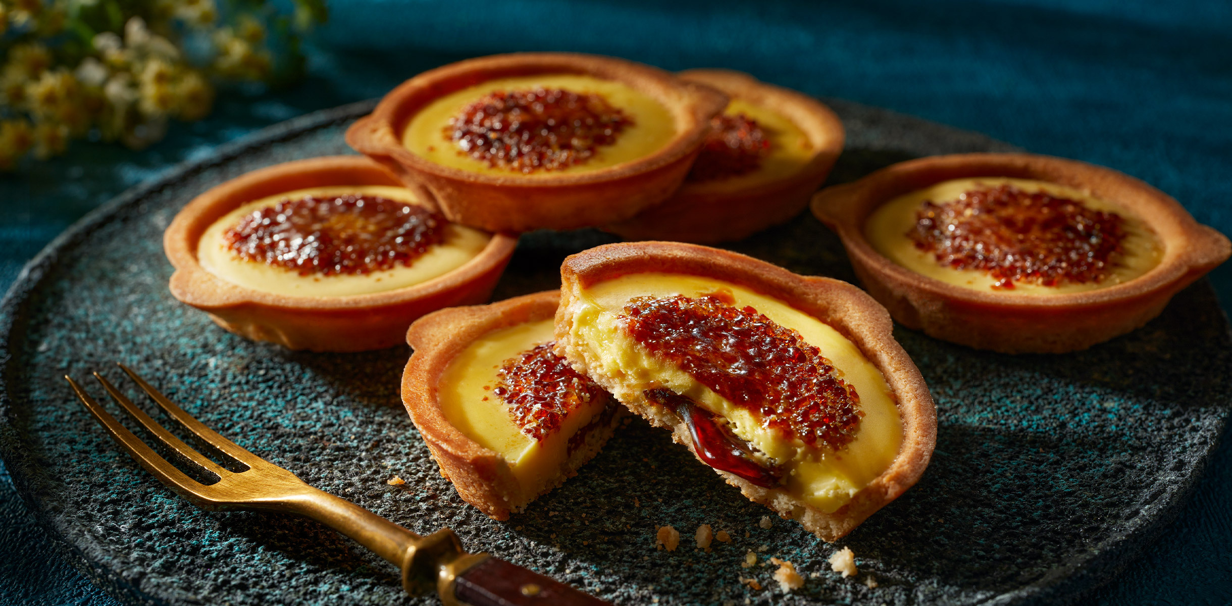 [訂購] [日本製] BRULEE MERIZE ｜ 焦糖奶油撻 ｜  5/8/12件入 ｜ 賞味期限： 10-14天 {TF2401004}