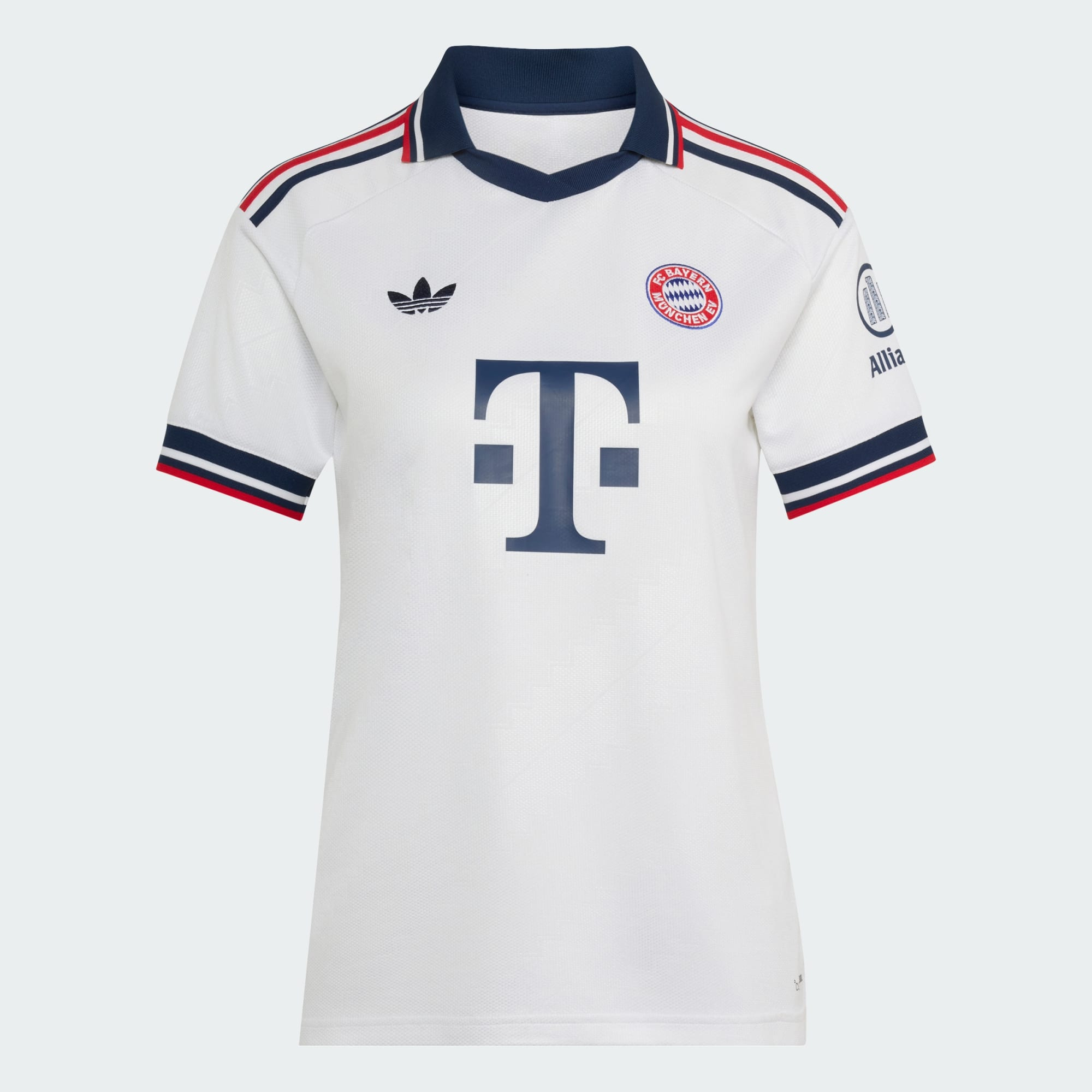 🚩 女生專屬 Adidas Bayern Munich 拜仁慕尼黑 2026-27 作客女裝球迷版球衣 (可加印字) JZ3077